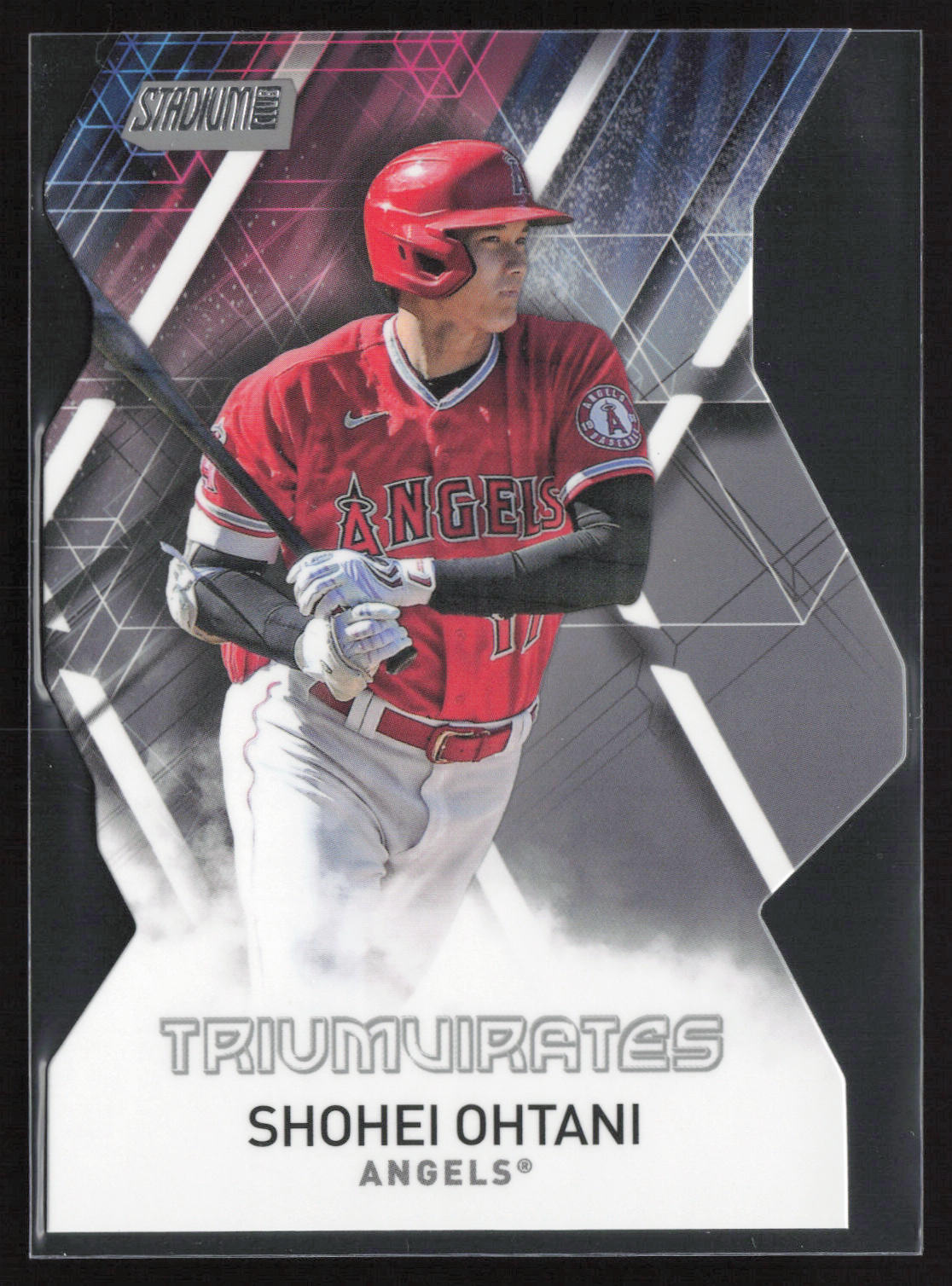 2021 Stadium Club #T-13 Shohei Ohtani Triumvirates