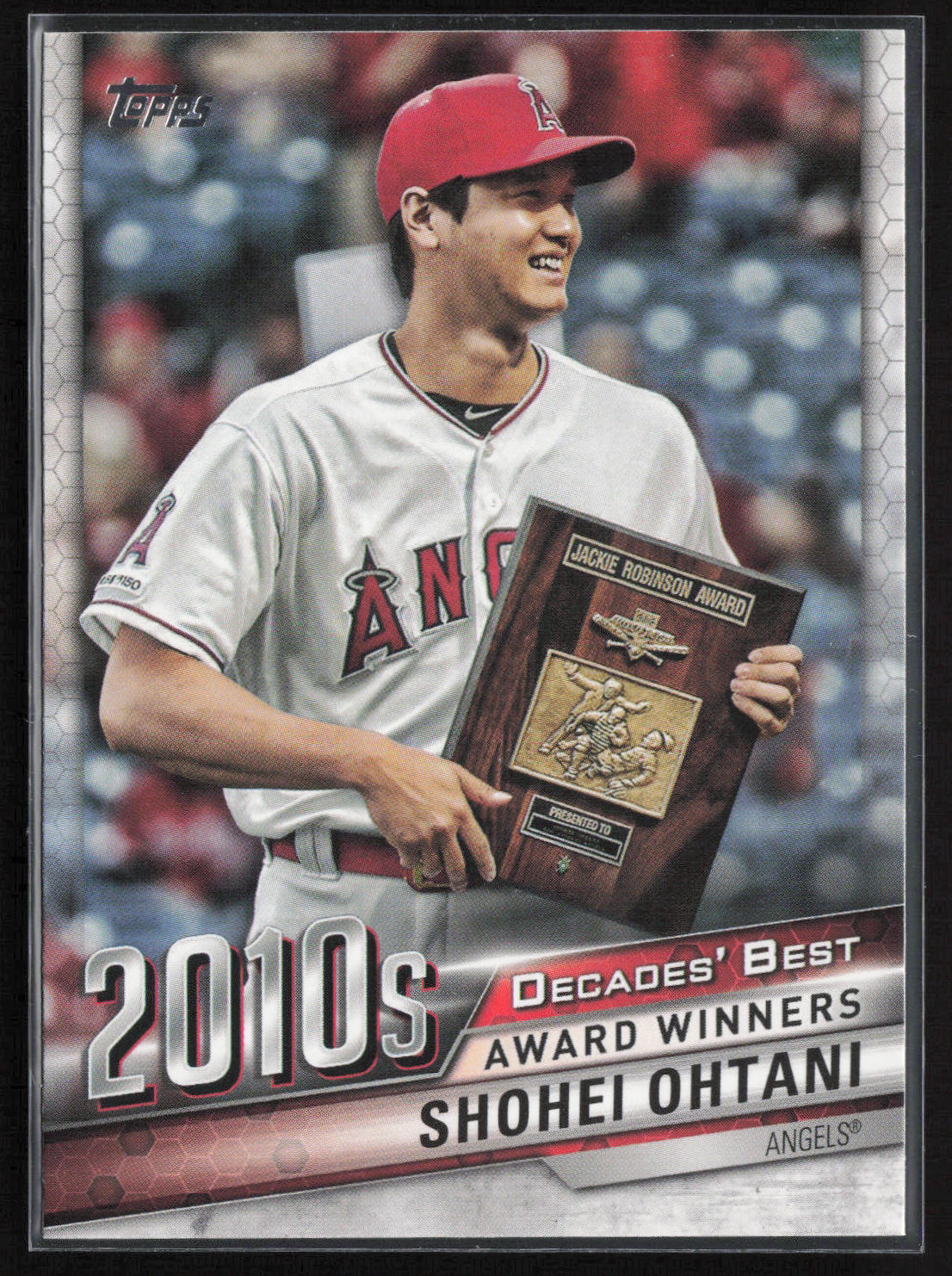 2020 Topps #DB-92 Shohei Ohtani Decades' Best (Series One)