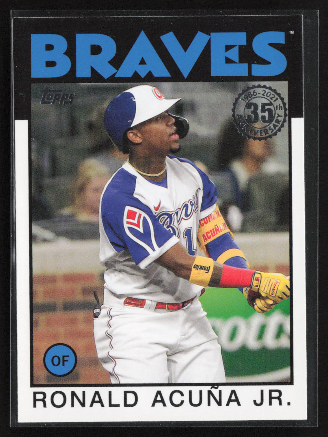 2021 Topps Update #86B-39 Ronald Acuña Jr. 35th Anniversary