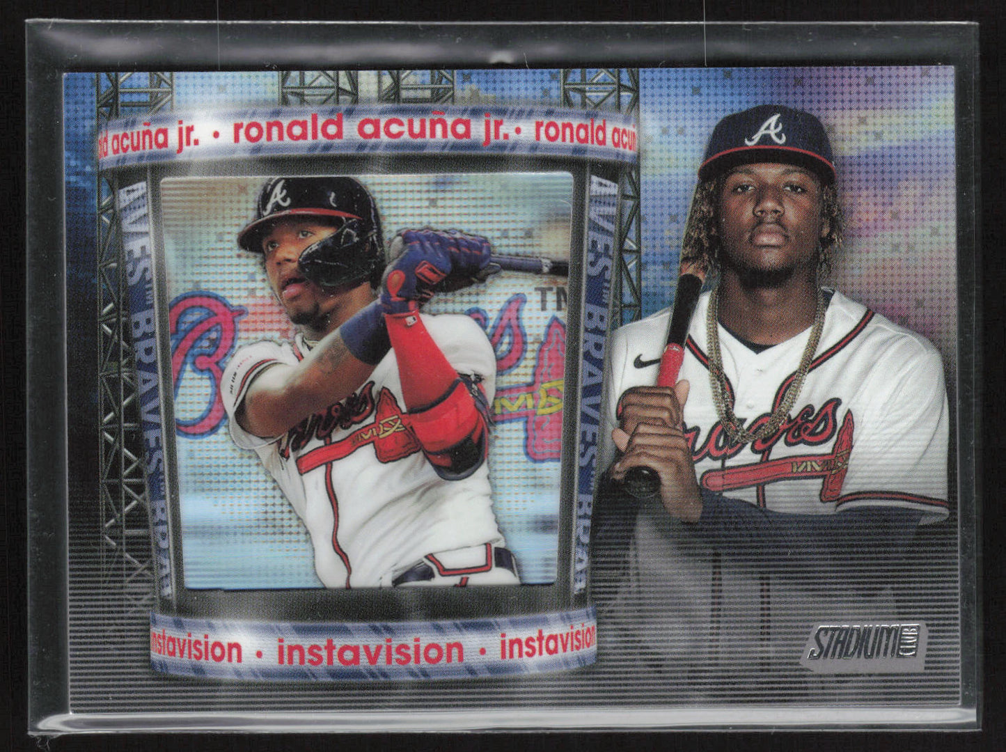 2020 Stadium Club #IR-RA Ronald Acuña Jr. Instavision
