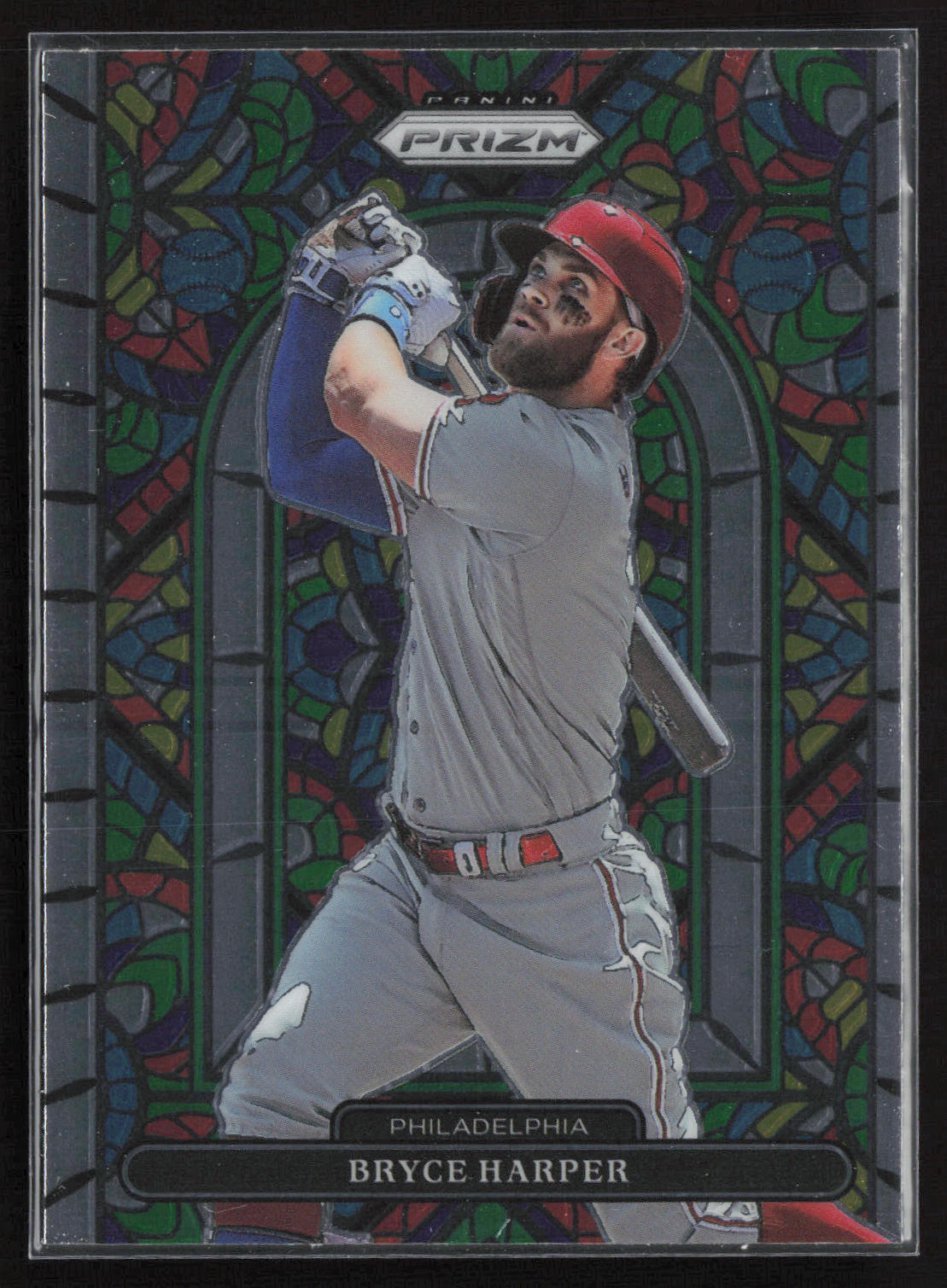 2022 Panini Prizm #SG-4 Bryce Harper Stained Glass
