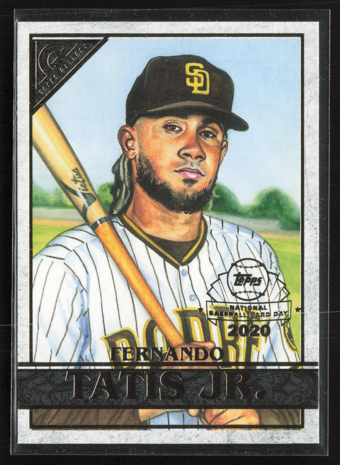 2020 Topps Chrome #GP-3 Fernando Tatis Jr. Topps Gallery NBCD Preview