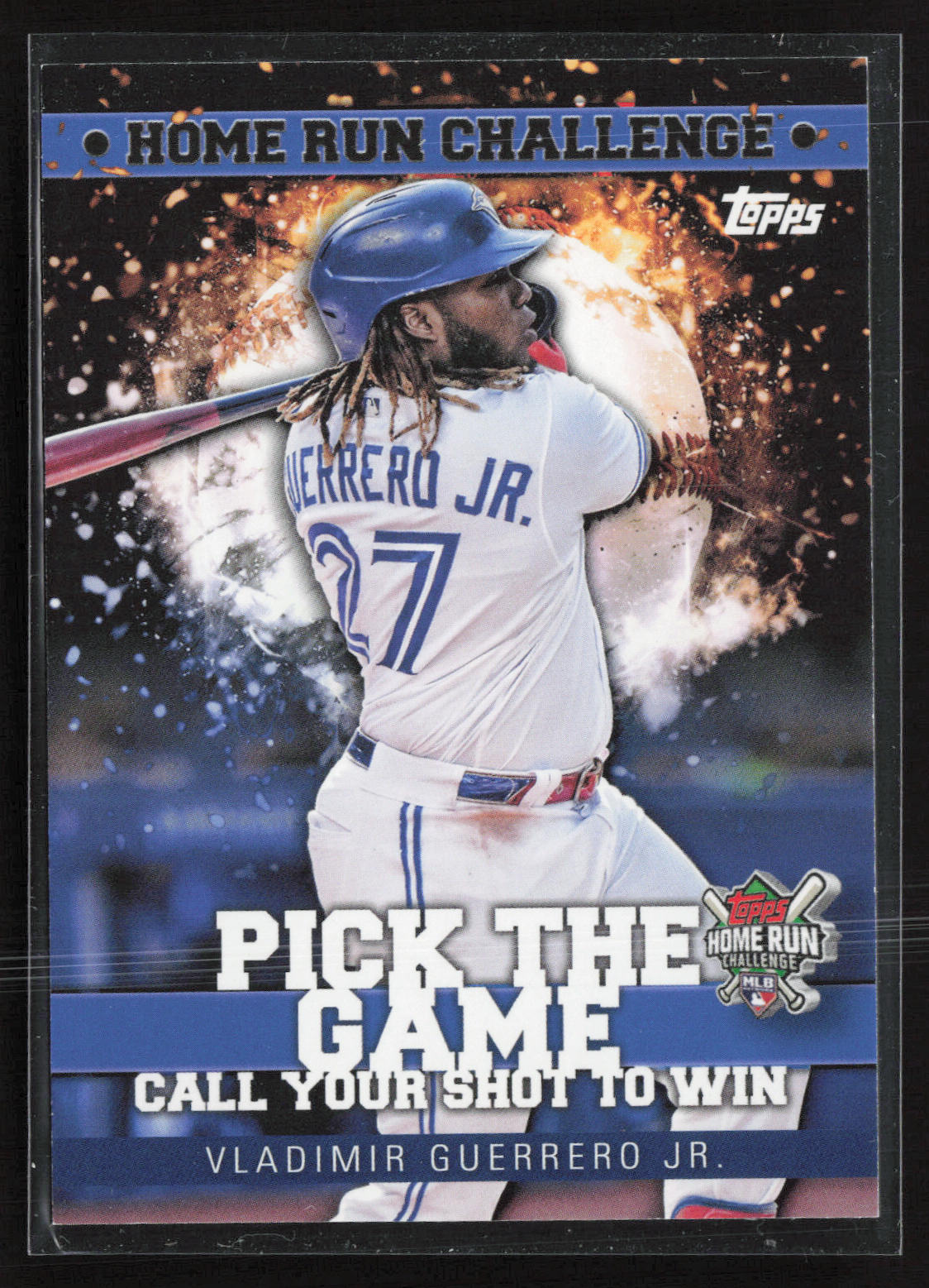 2022 Topps #HRC-18 Vladimir Guerrero Jr. Home Run Challenge Code Cards