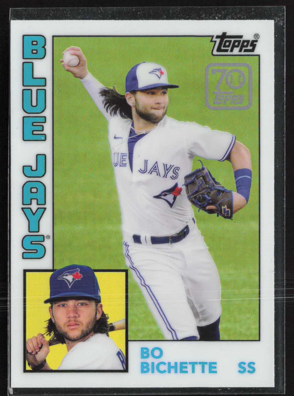 2021 Topps #70YTC-34 Bo Bichette 70 Years of Topps Baseball Chrome (Series 1)