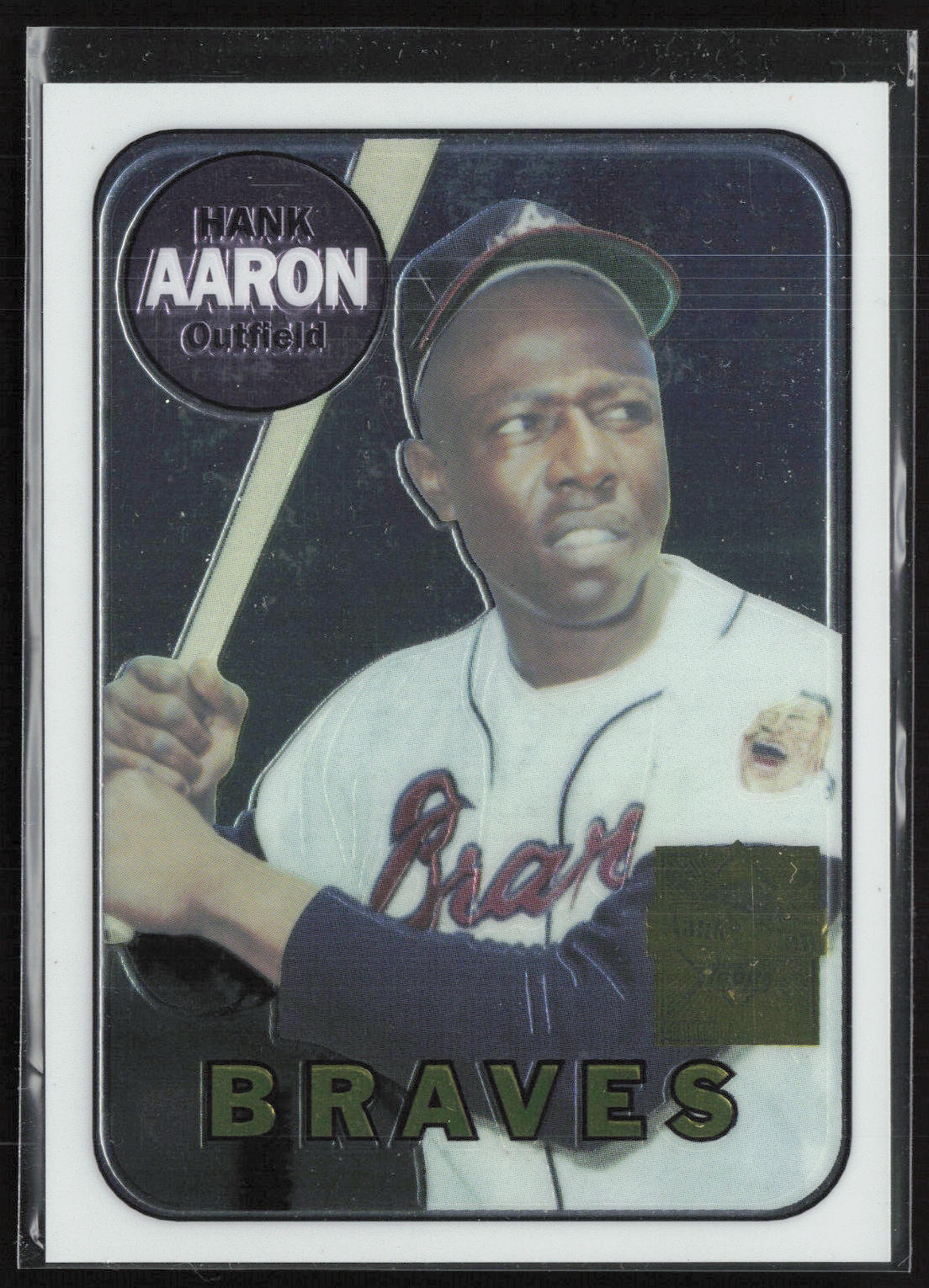 2000 Topps #16 Hank Aaron Hank Aaron Chrome