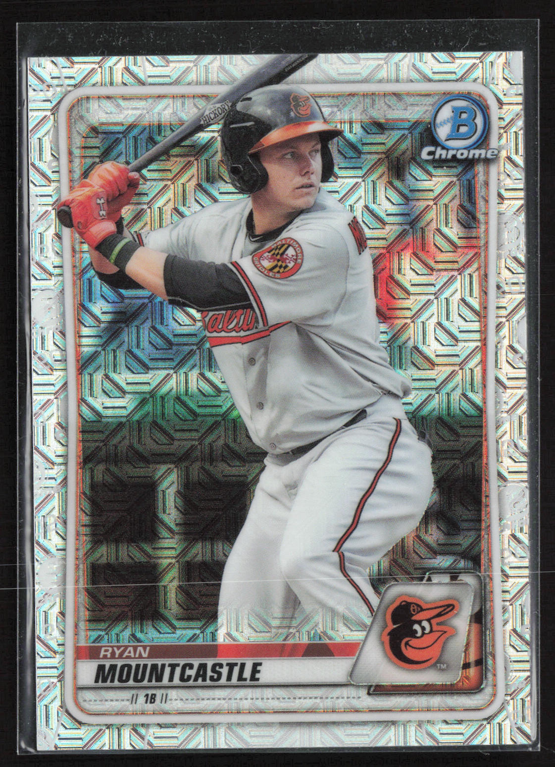 2020 Bowman #BCP-36 Ryan Mountcastle Chrome Prospects Mojo Refractor