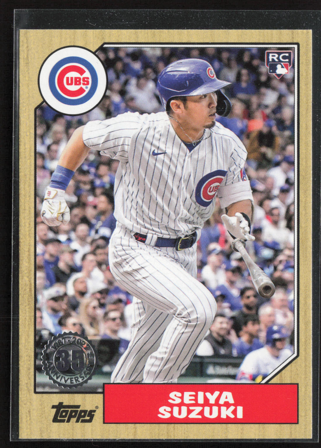 2022 Topps Update #87TBU-13 Seiya Suzuki 1987 Topps Baseball 35th Anniversary