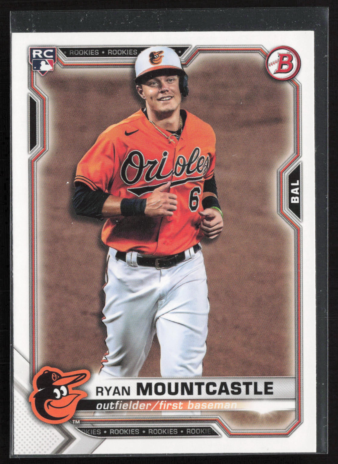 2021 Bowman #41 Ryan Mountcastle