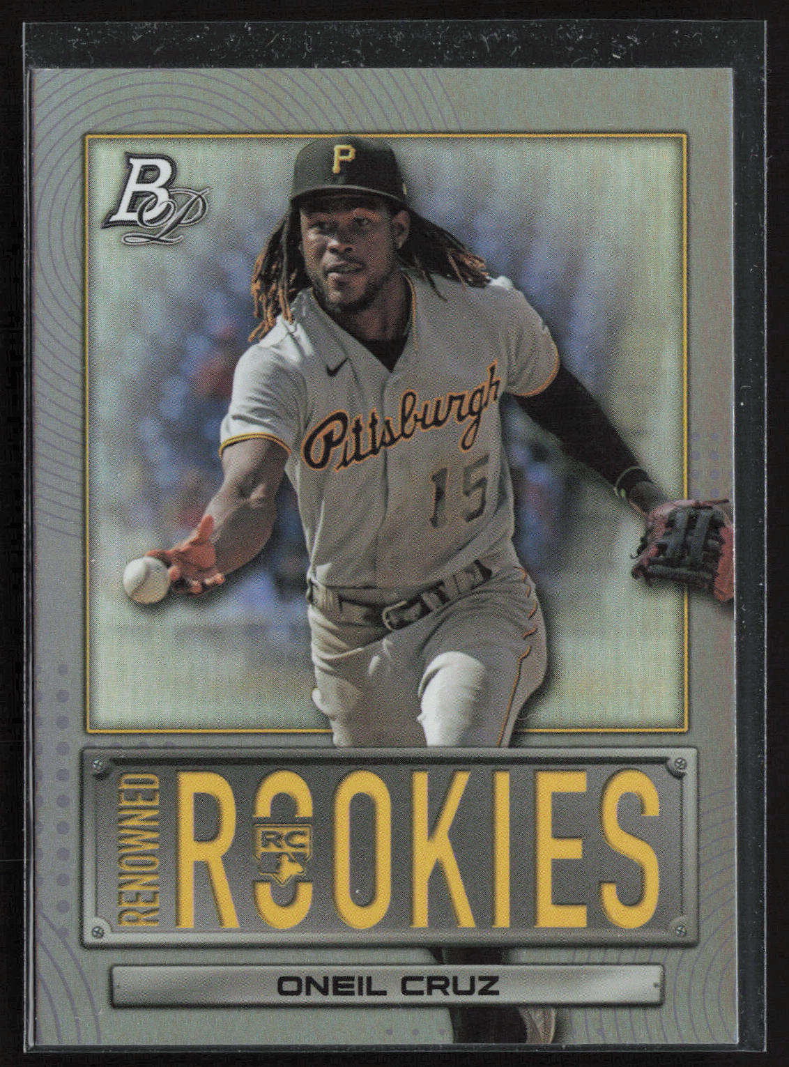 2022 Bowman Platinum #RR-5 Oneil Cruz Renowned Rookies