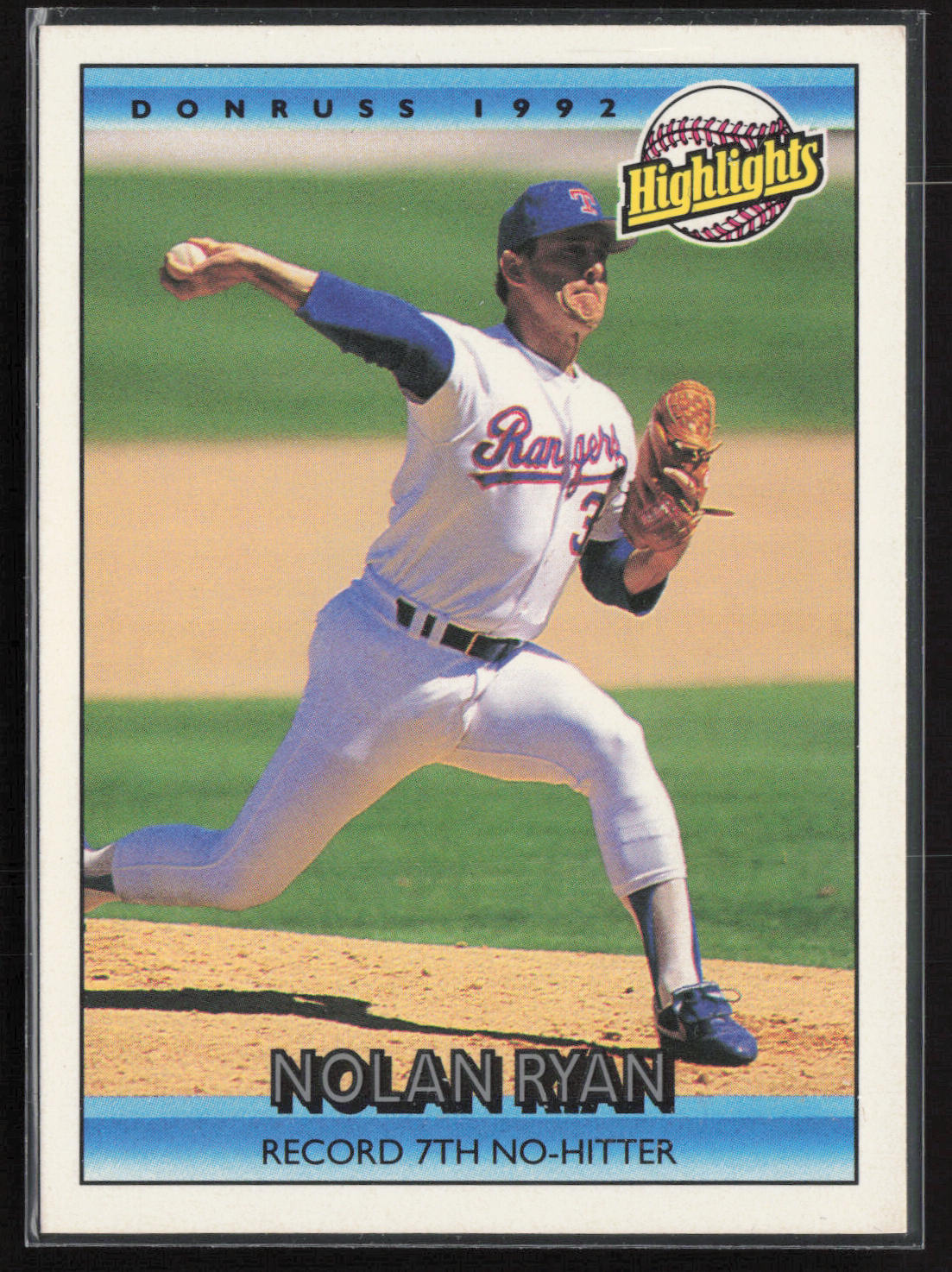 1992 Donruss Highlights #11 of 12 Nolan Ryan