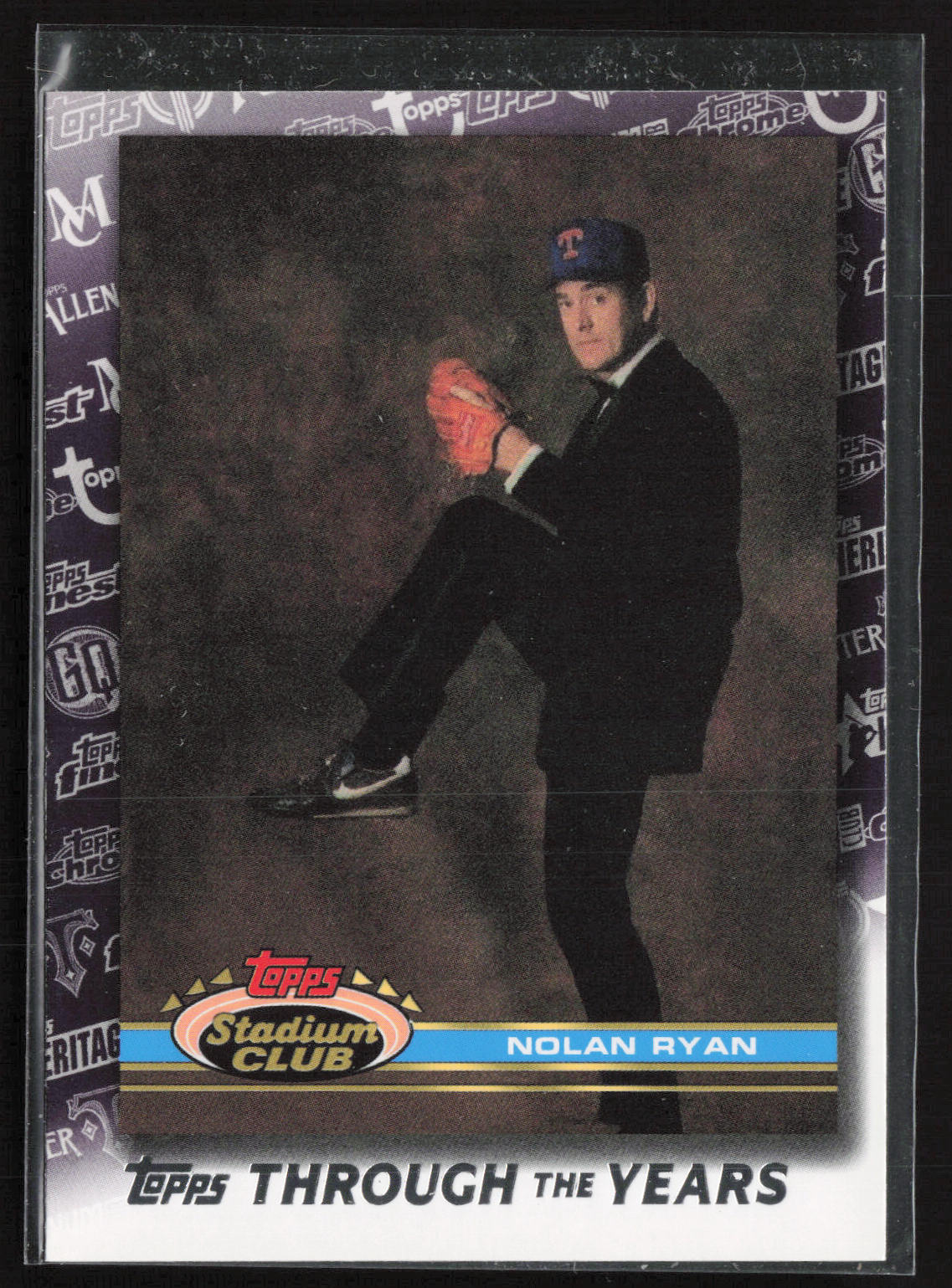 2021 Topps #TTY-3 Nolan Ryan Topps Through the Years