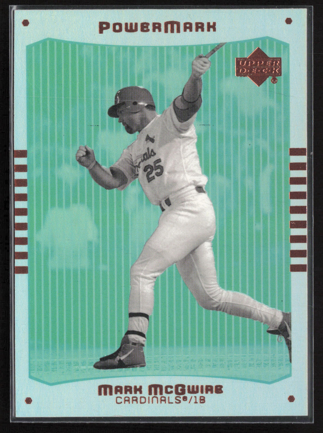 2000 Upper Deck #Mc10 Mark McGwire Power Mark
