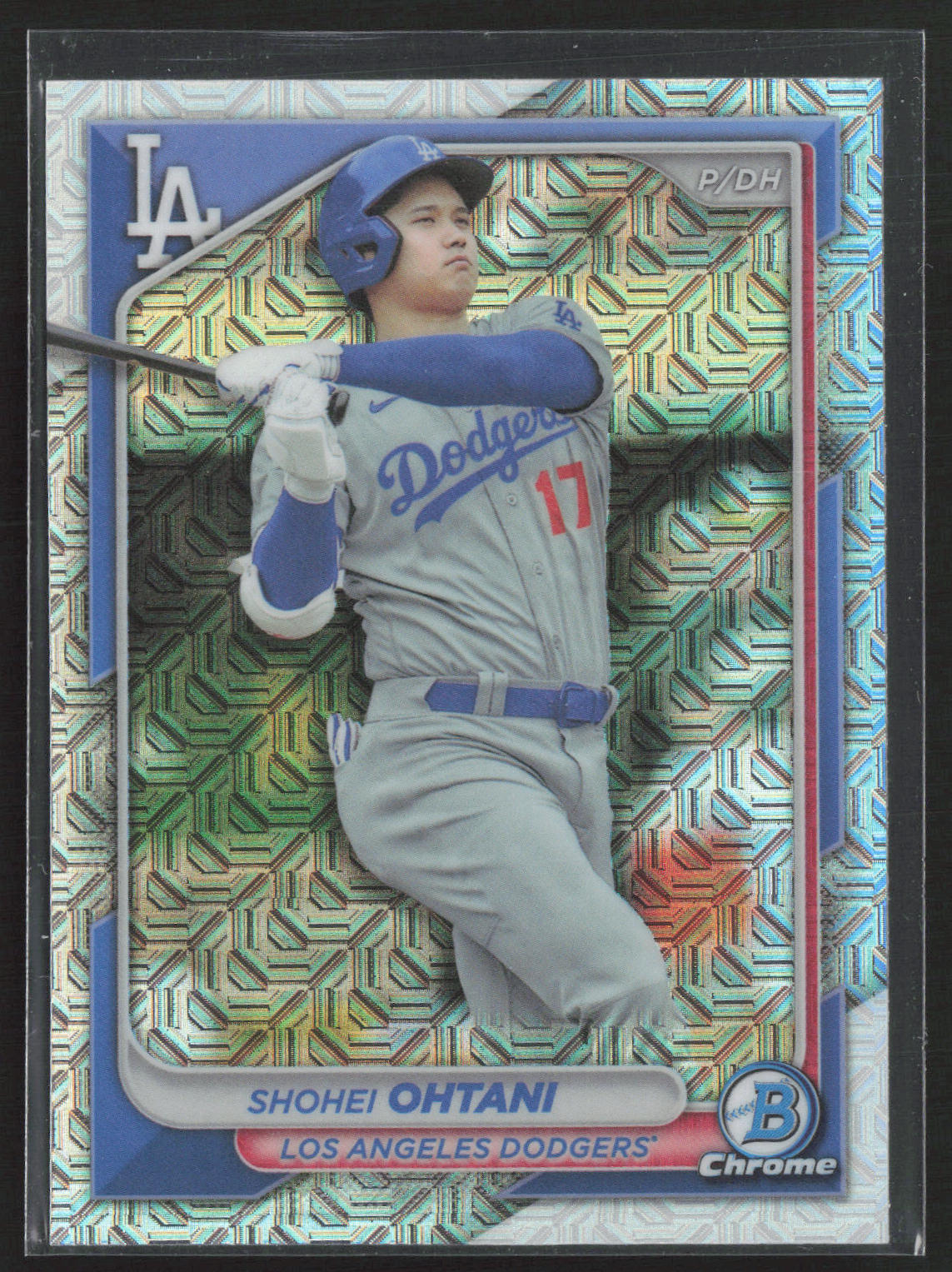 2024 Bowman #33 Shohei Ohtani Chrome Mojo Refractors