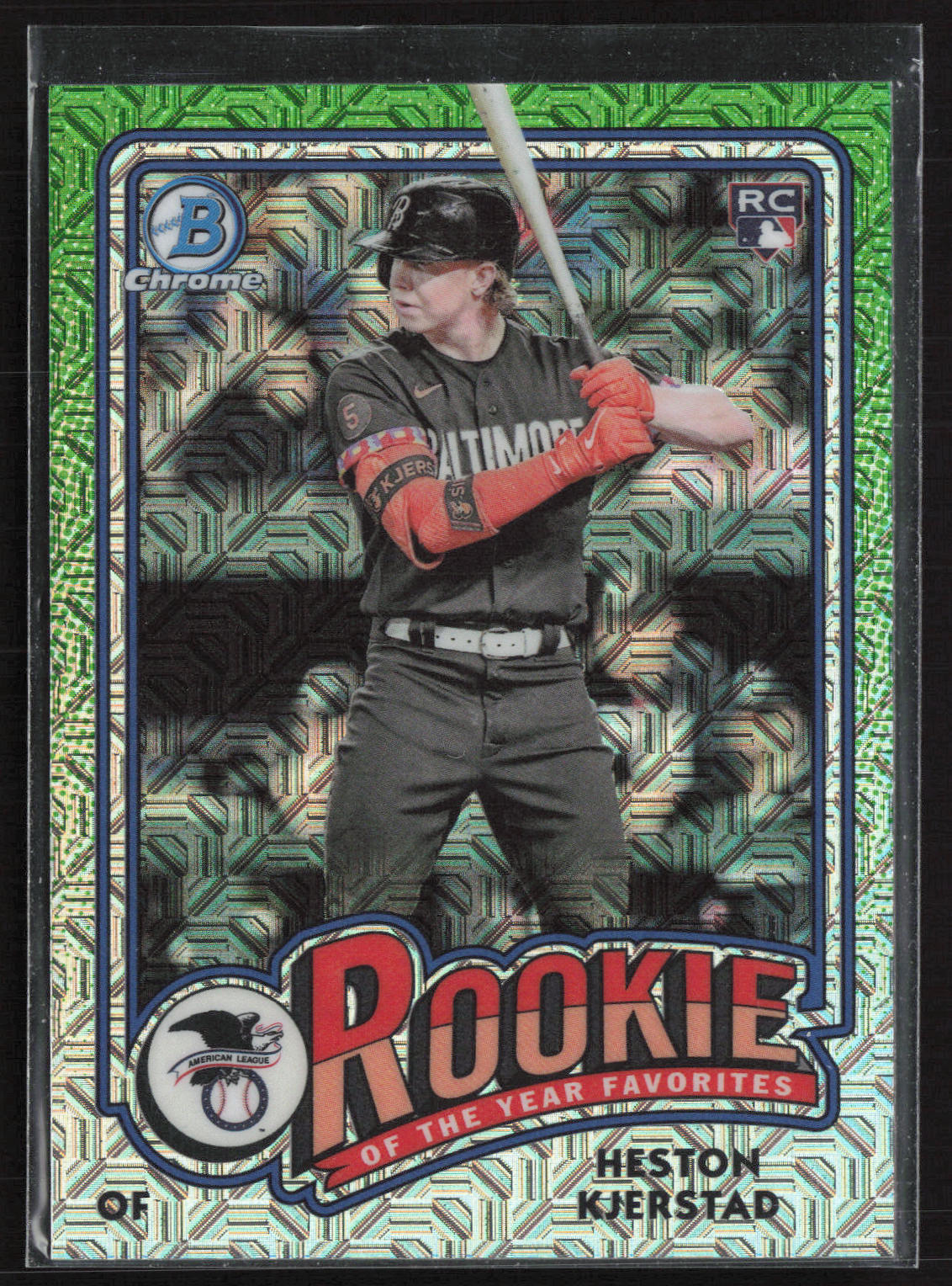 2024 Bowman Chrome #ROY-14 Heston KJerstad Rookie of the Year Favorites