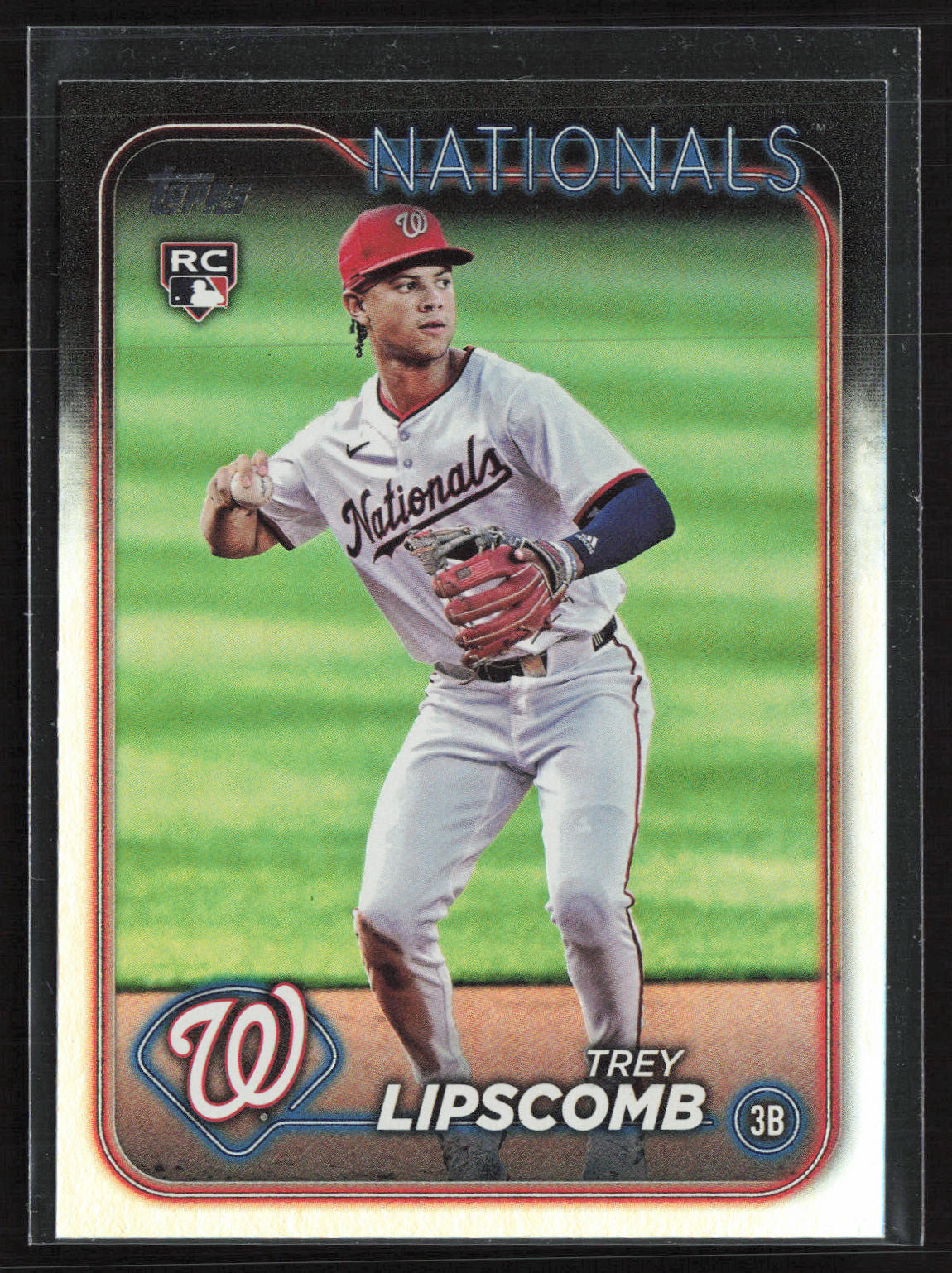 2024 Topps Update #US143 Trey Lipscomb Rainbow Foil