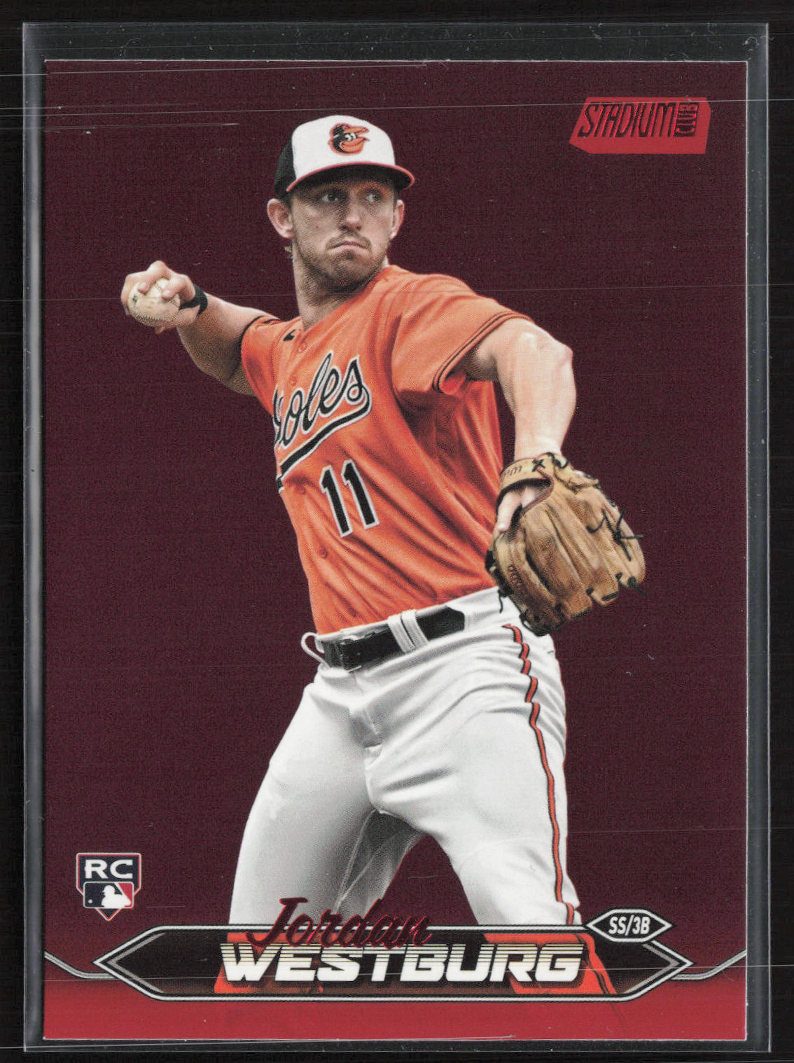 2024 Stadium Club #77 Jordan Westburg Red Foil