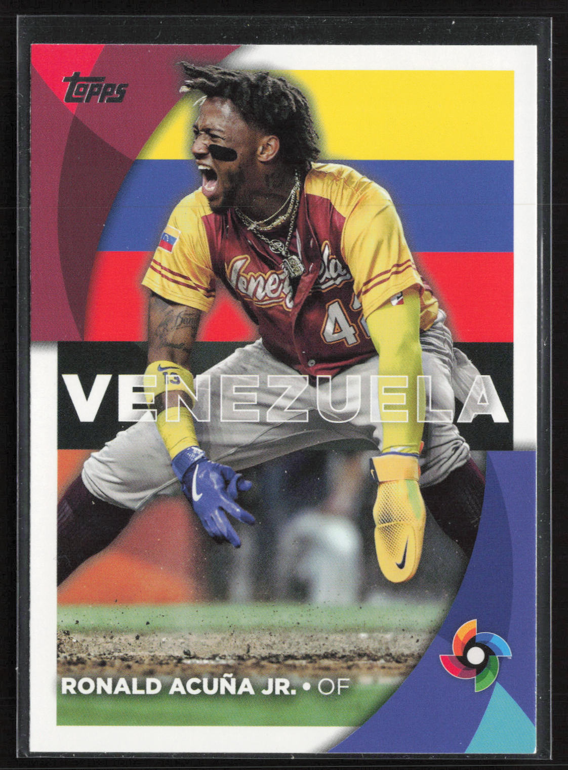 2023 Topps #WBC-16 Ronald Acuña Jr. 2023 World Baseball Classic Stars