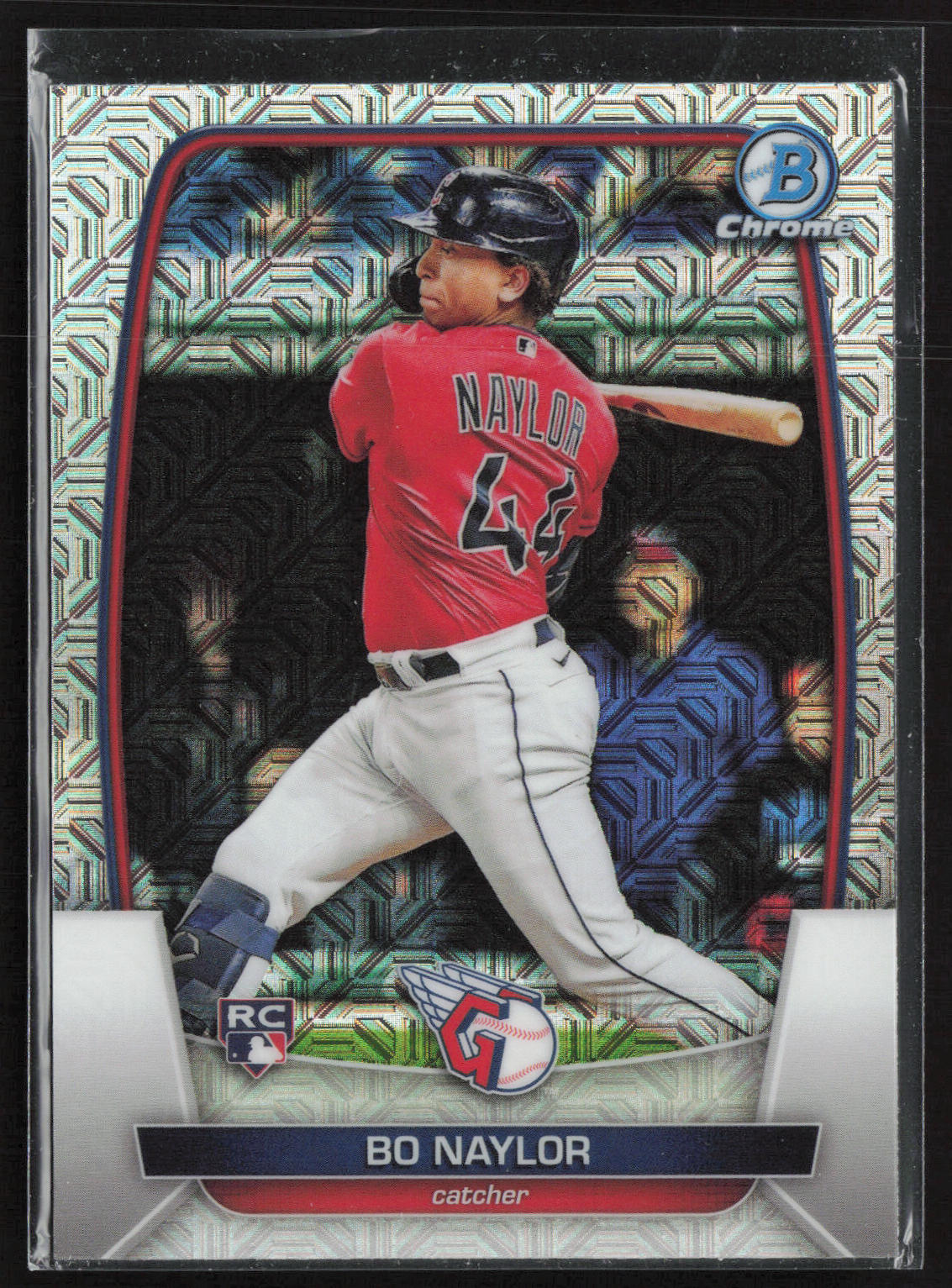 2023 Bowman #60 Bo Naylor Mojo Refractors