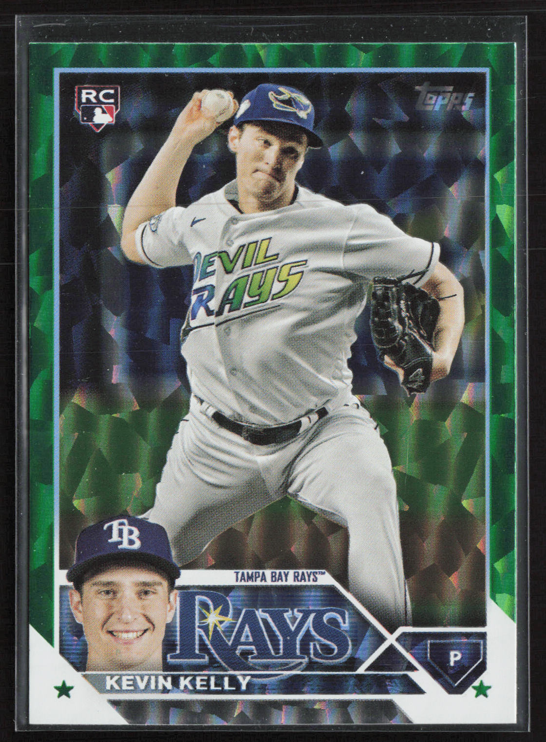 2023 Topps Update #US260 Kevin Kelly Green Foil #/499