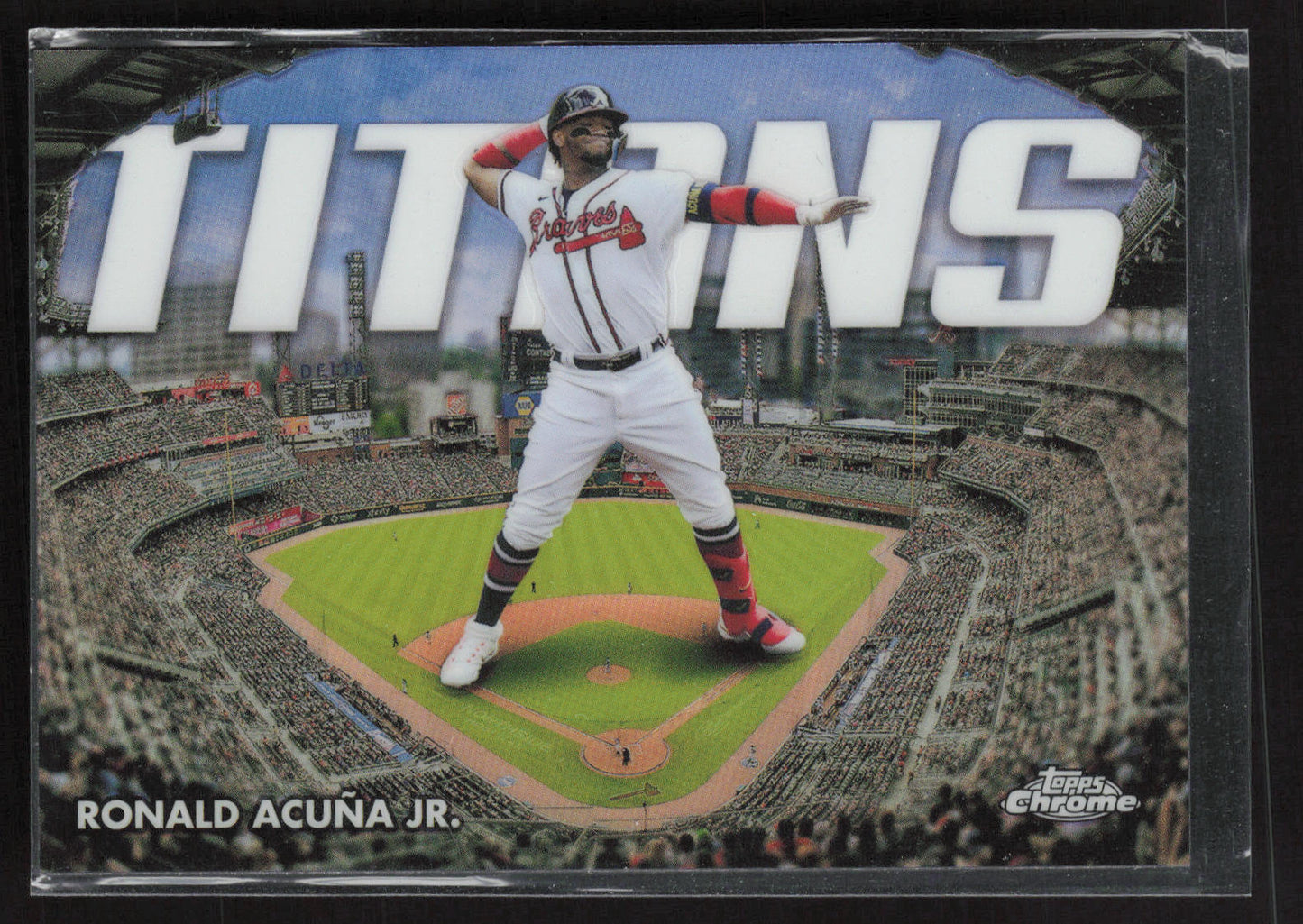 2023 Topps Chrome #CT-5 Ronald Acuña Jr. Titans