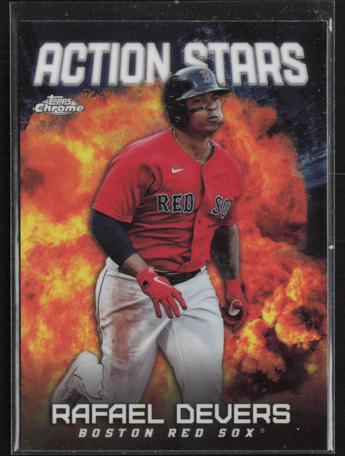 2023 Topps Update #AS-14 Rafael Devers Action Stars
