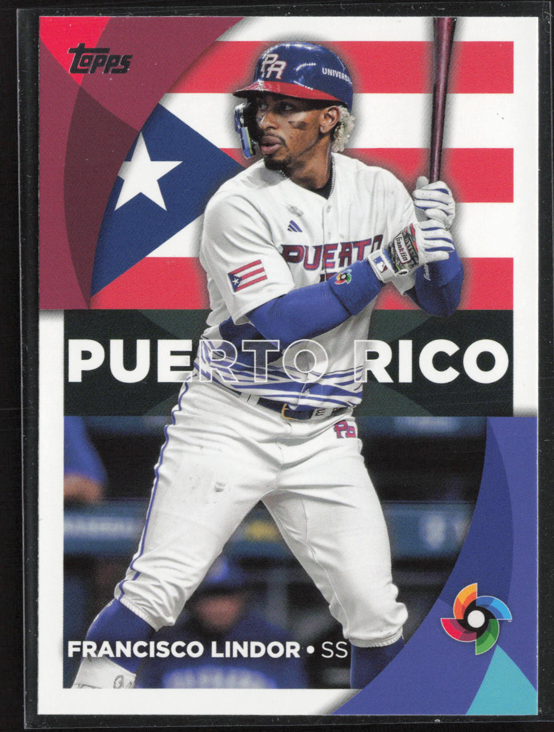 2023 Topps #WBC-19 Francisco Lindor 2023 World Baseball Classic Stars