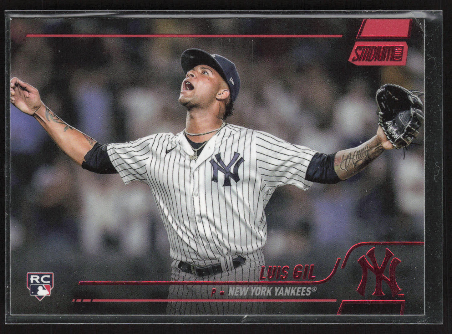 2022 Stadium Club #207 Luis Gil Red Foil