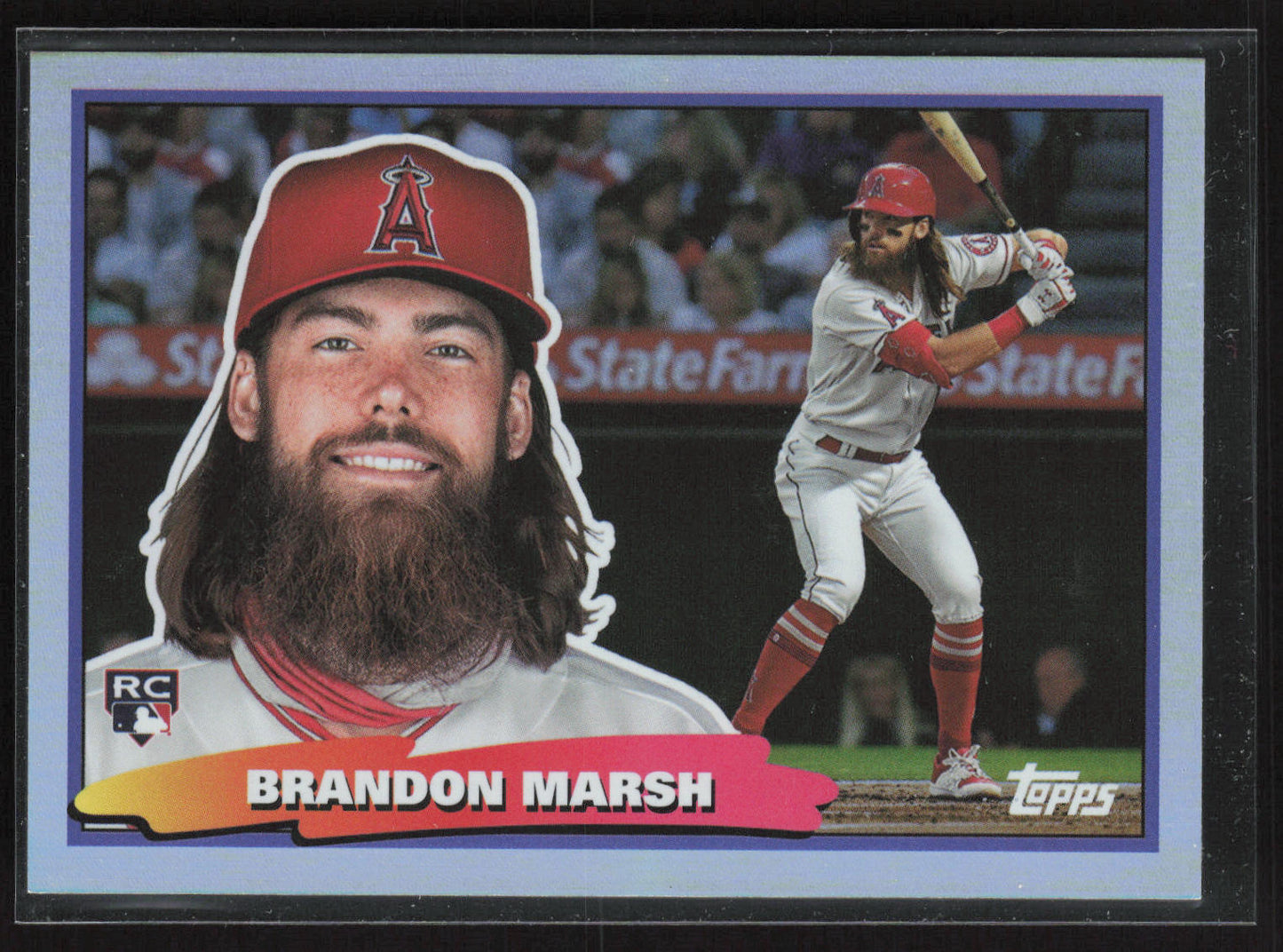 2022 Topps Archives #88BF-27 Brandon Marsh 1988 Topps Big Foil