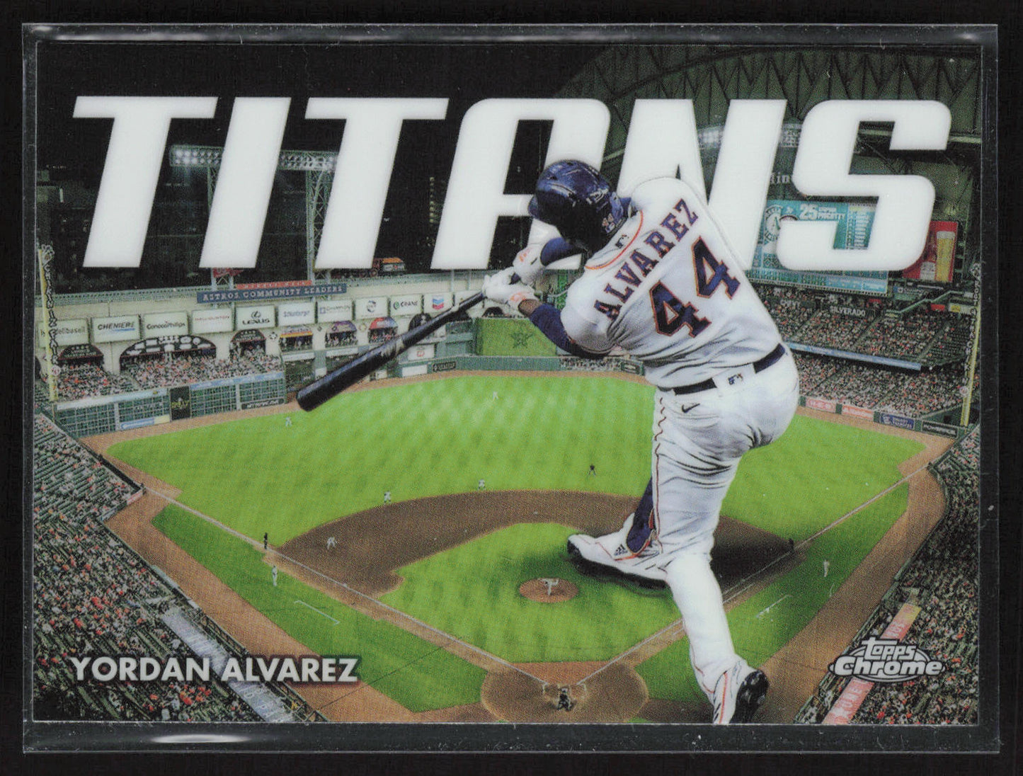 2023 Topps Chrome #CT-9 Yordan Alvarez Titans