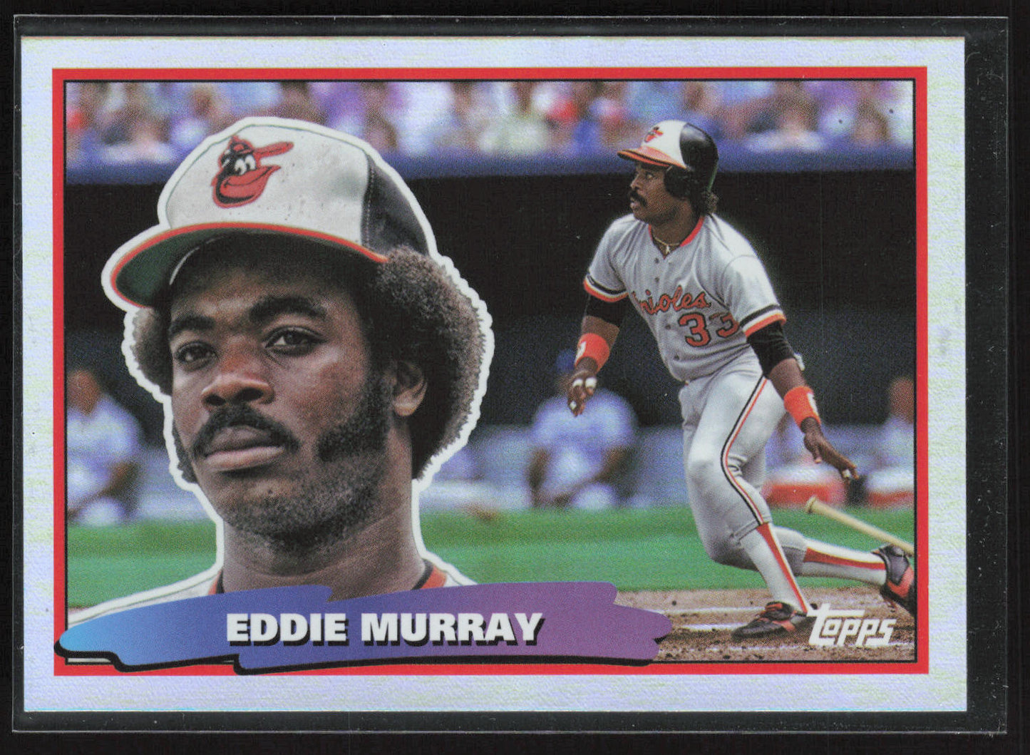 2022 Topps Archives #88BF-16 Eddie Murray 1988 Topps Big Foil