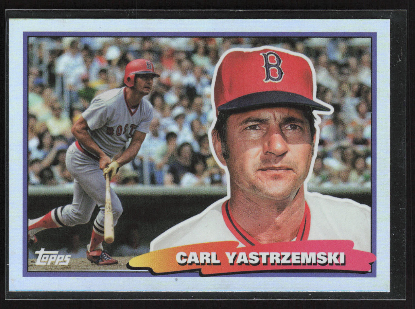 2022 Topps Archives #88BF-31 Carl Yastrzemski 1988 Topps Big Foil