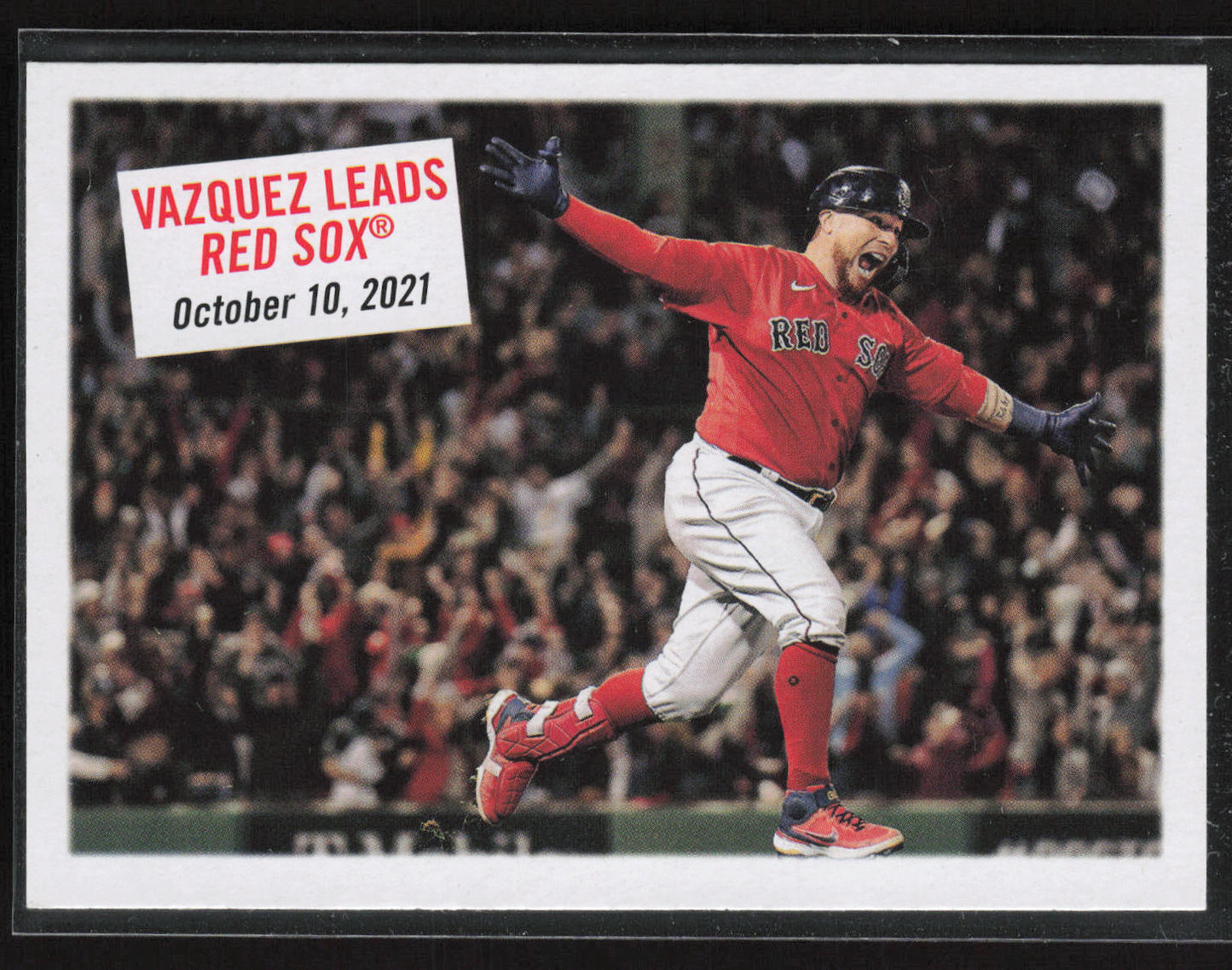 2022 Topps Archives #313 Vazquez Leads Red Sox