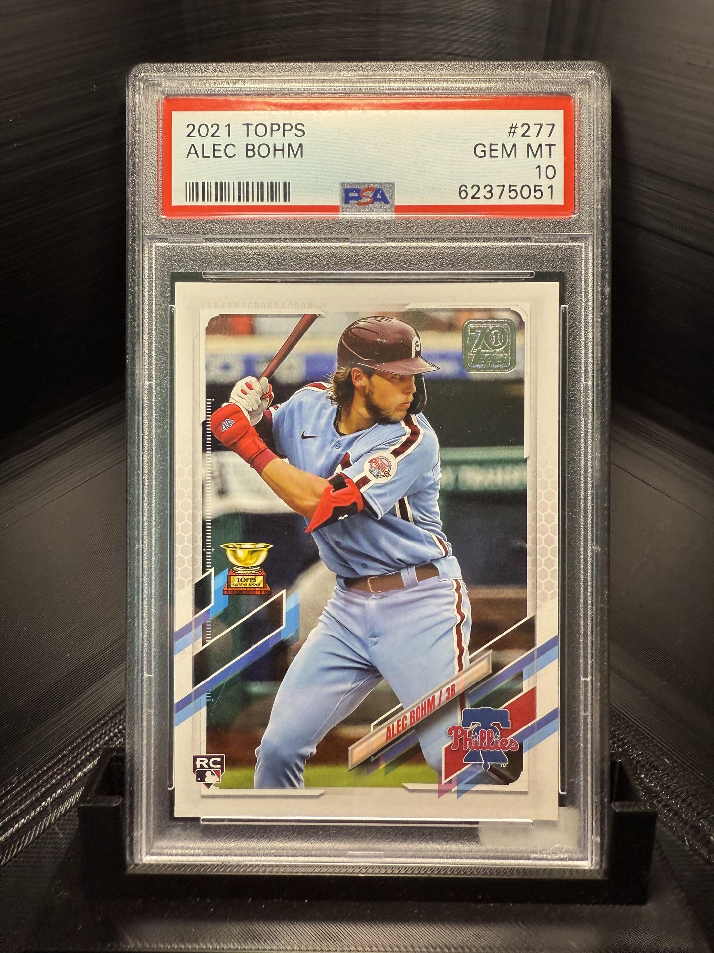 2021 Topps #277 Alec Bohm PSA 10