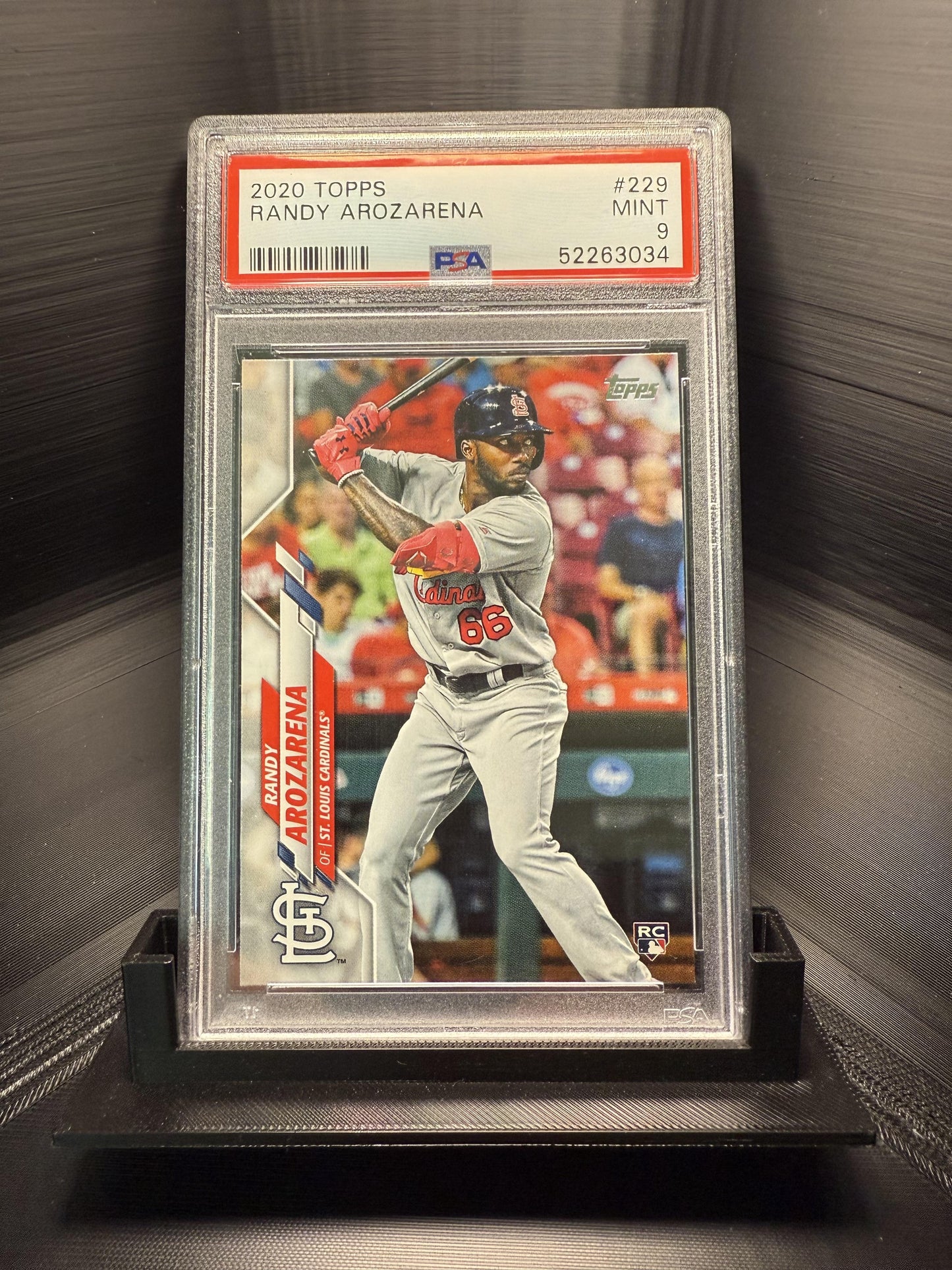 2020 Topps #229 Randy Arozarena PSA 9