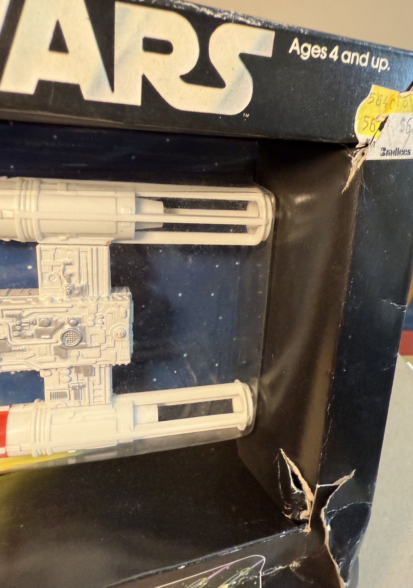Vintage 1979 KENNER STAR WARS Y-Wing Fighter Diecast *MIB* SEALED BOX