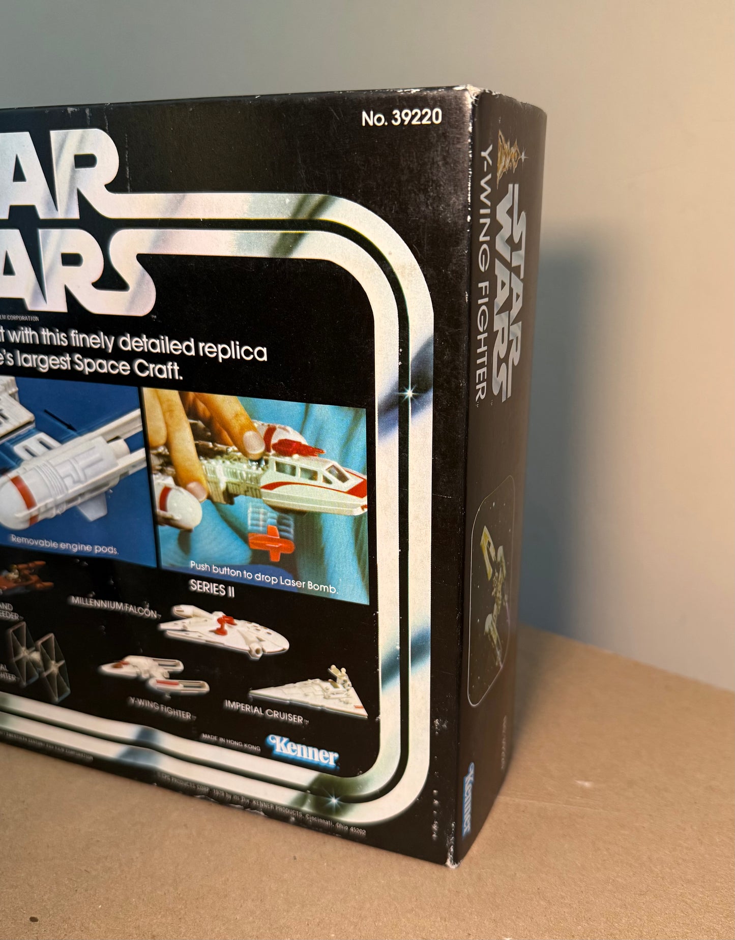 Vintage 1979 KENNER STAR WARS Y-Wing Fighter Diecast *MIB* SEALED BOX