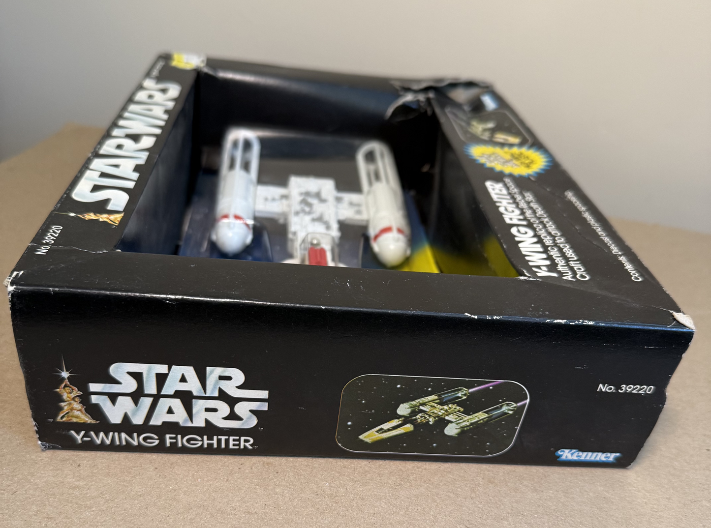 Vintage 1979 KENNER STAR WARS Y-Wing Fighter Diecast *MIB* SEALED BOX