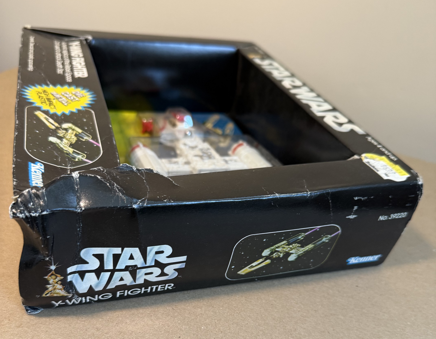 Vintage 1979 KENNER STAR WARS Y-Wing Fighter Diecast *MIB* SEALED BOX
