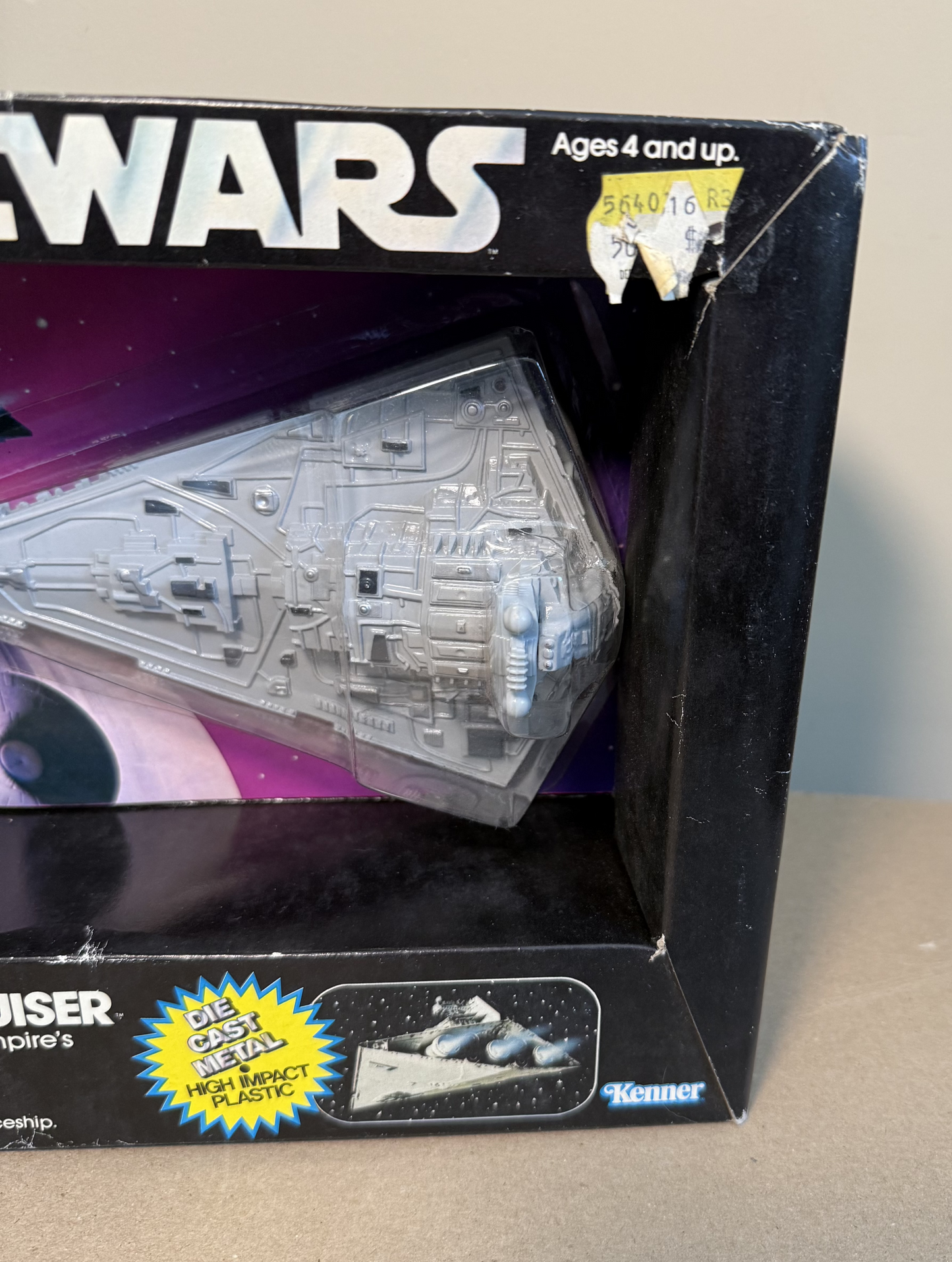 Vintage 1979 KENNER STAR WARS Imperial Cruiser Diecast *MIB* SEALED BOX