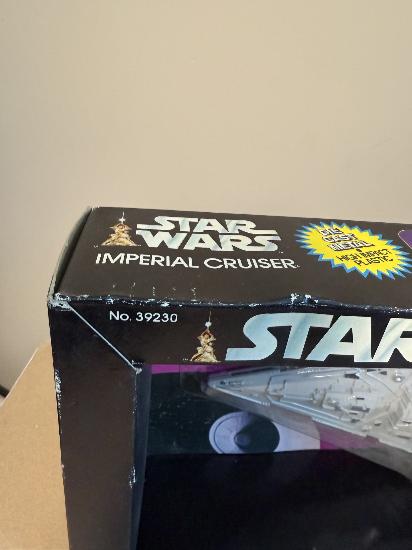 Vintage 1979 KENNER STAR WARS Imperial Cruiser Diecast *MIB* SEALED BOX
