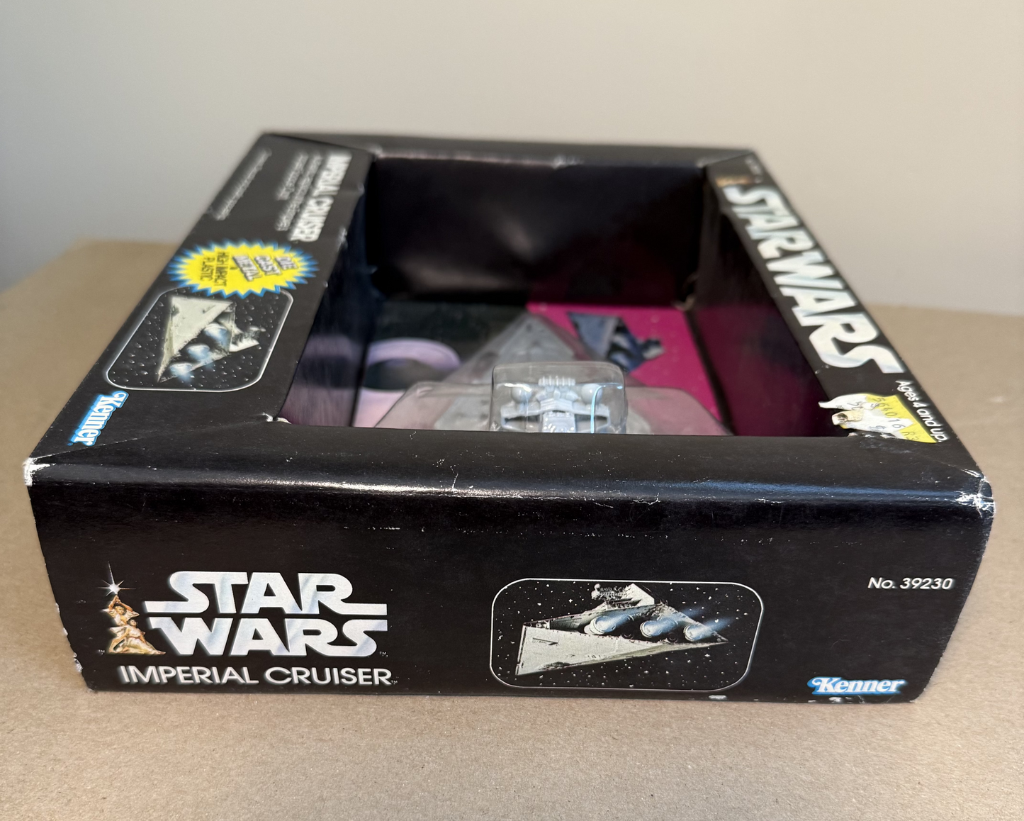 Vintage 1979 KENNER STAR WARS Imperial Cruiser Diecast *MIB* SEALED BOX