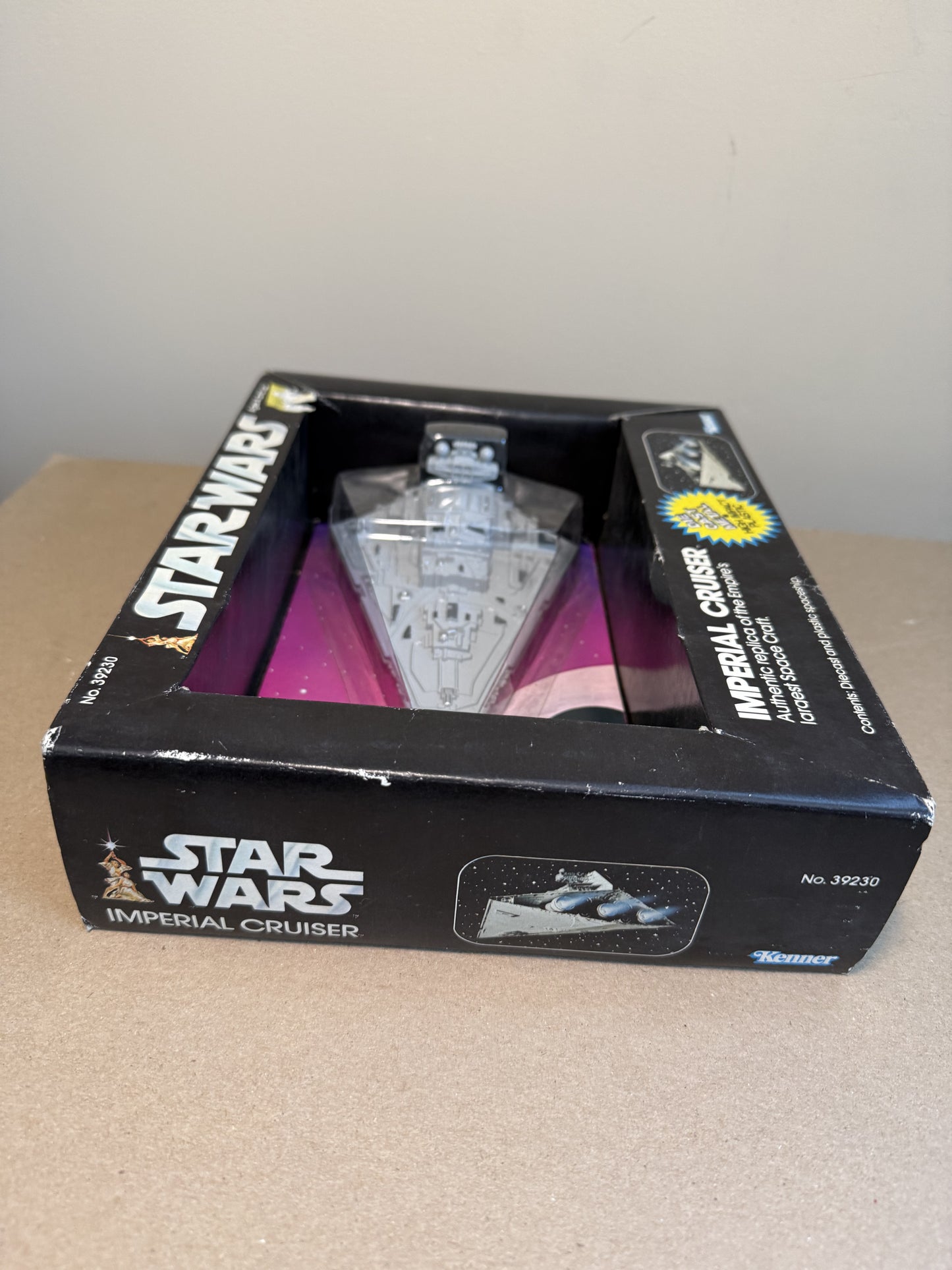 Vintage 1979 KENNER STAR WARS Imperial Cruiser Diecast *MIB* SEALED BOX