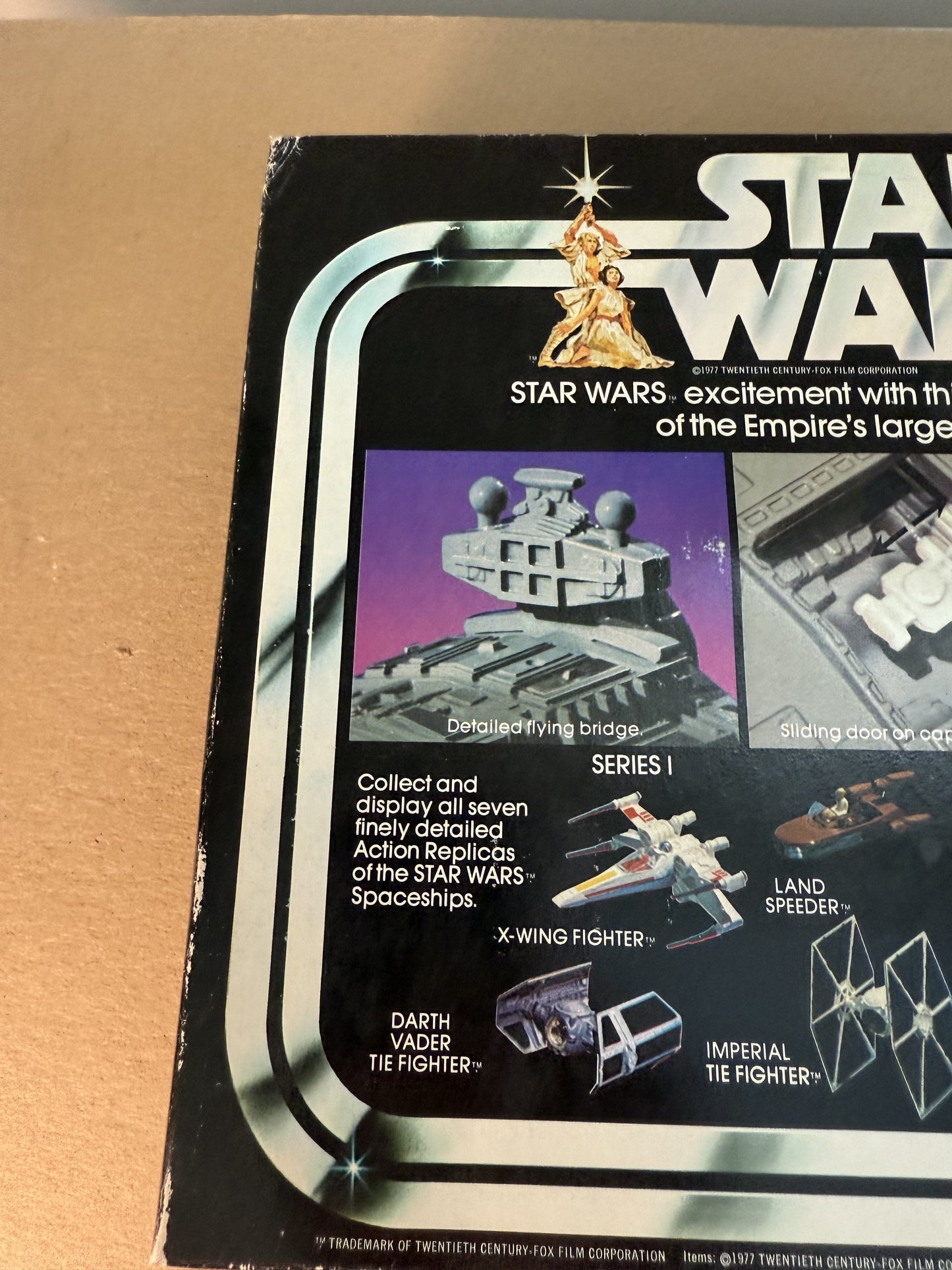 Vintage 1979 KENNER STAR WARS Imperial Cruiser Diecast *MIB* SEALED BOX