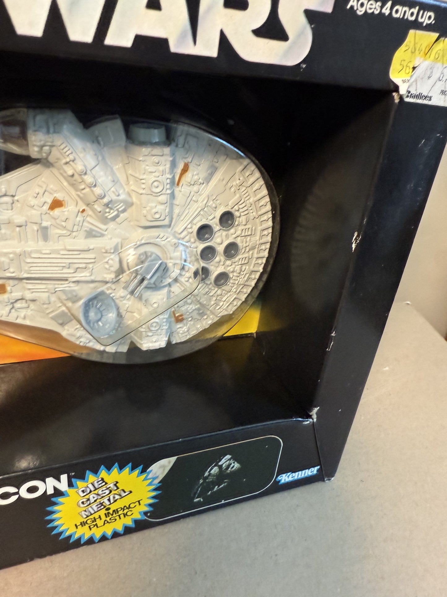 Vintage 1978 KENNER STAR WARS Millennium Falcon Diecast *MIB* SEALED BOX