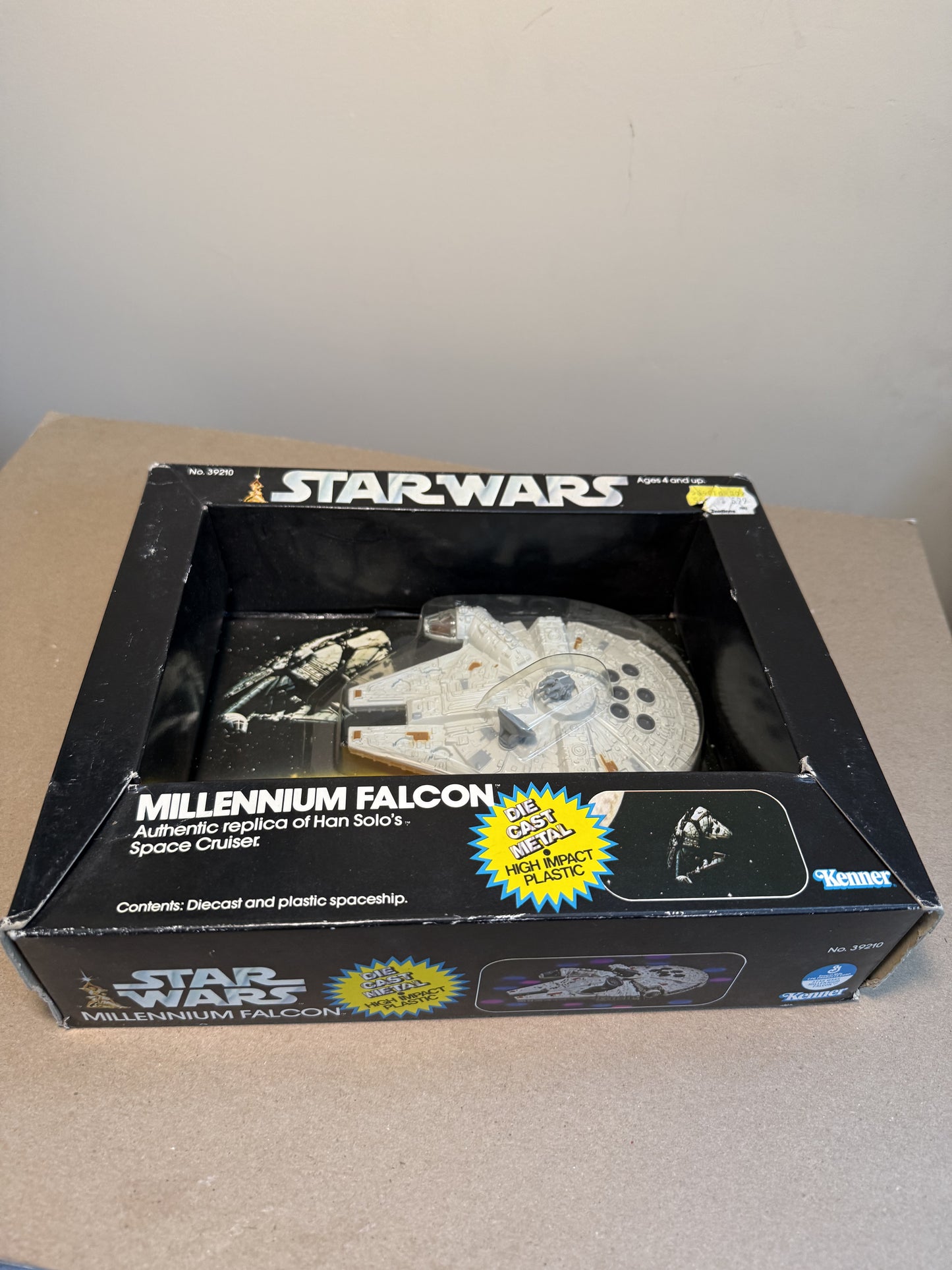 Vintage 1978 KENNER STAR WARS Millennium Falcon Diecast *MIB* SEALED BOX