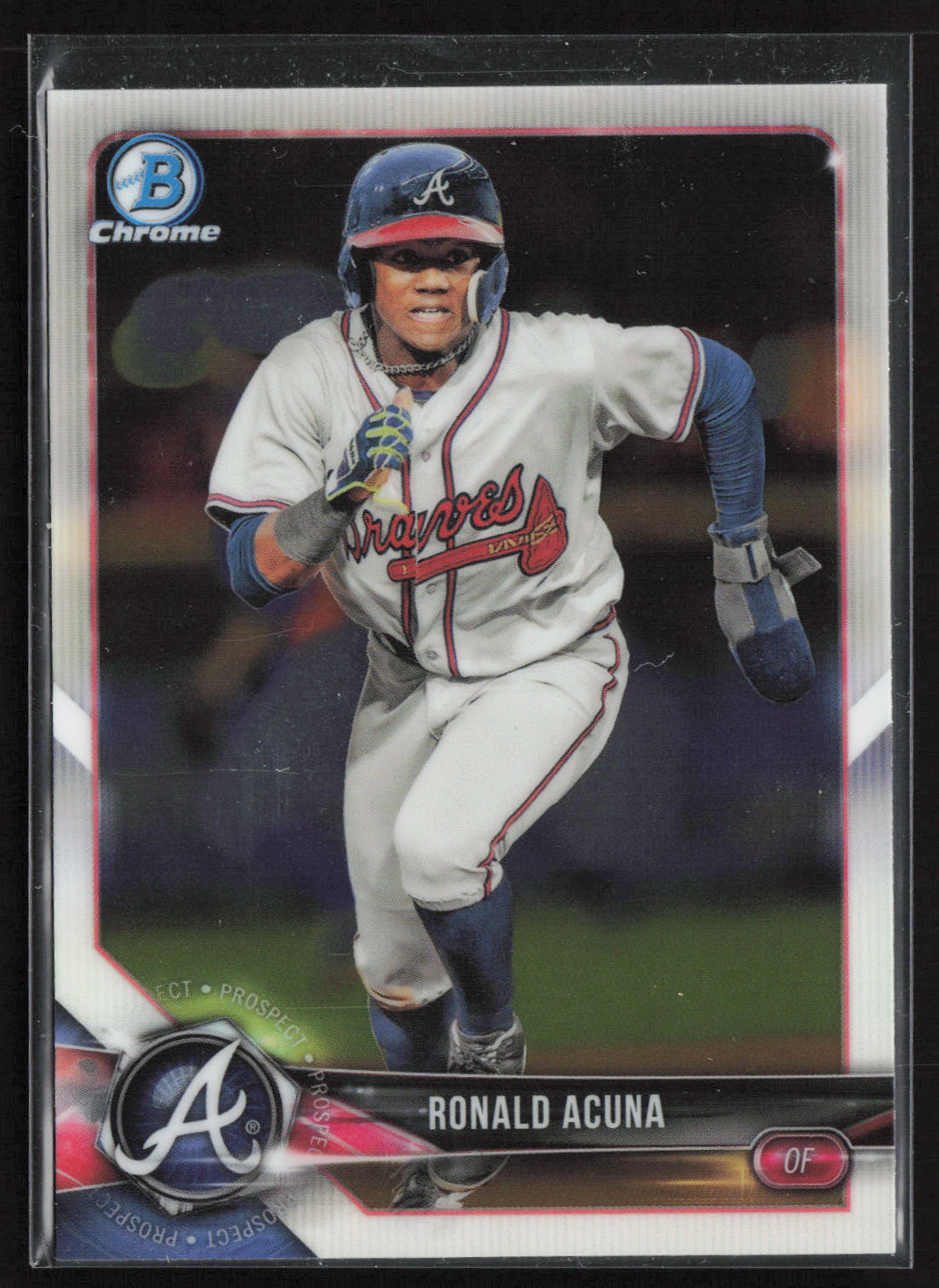 2018 Bowman #BCP1 Ronald Acuña Jr. Chrome Prospects