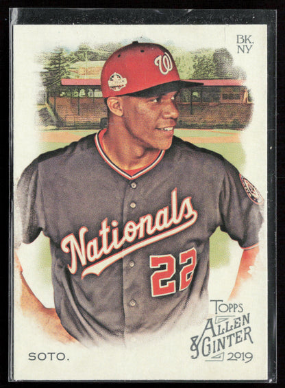 2019 Topps Allen & Ginter #127 Juan Soto