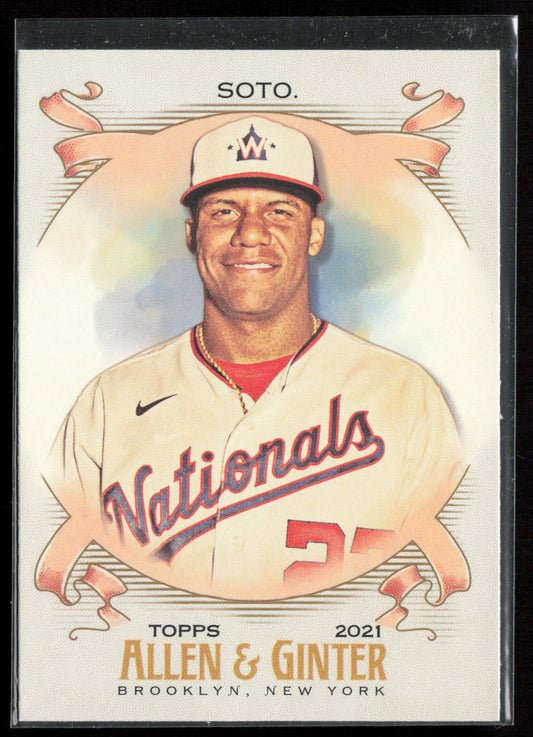2021 Topps Allen & Ginter #74 Juan Soto