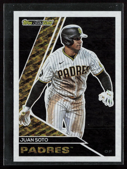 2023 Topps Update #BG-24 Juan Soto Topps Black Gold