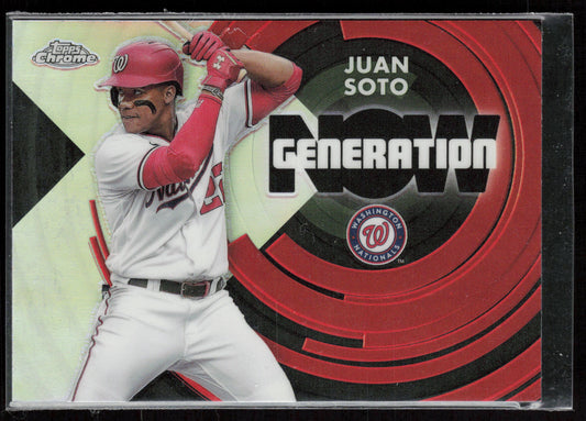 2022 Topps #GNC-3 Juan Soto Generation Now